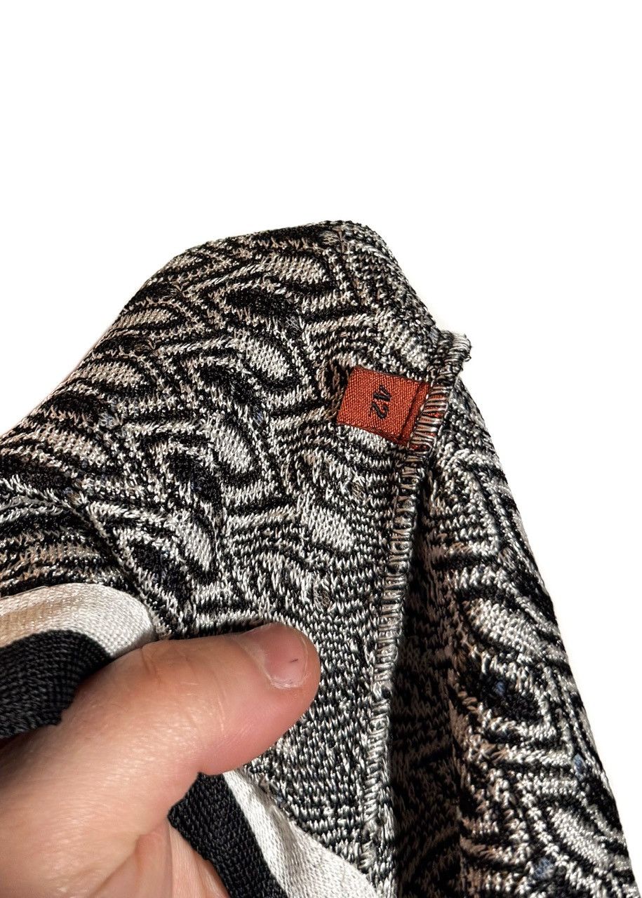 Missoni Missoni Multicolour Striped Open Front Short Sleeves Sweater Size M / US 6-8 / IT 42-44 - 8 Thumbnail