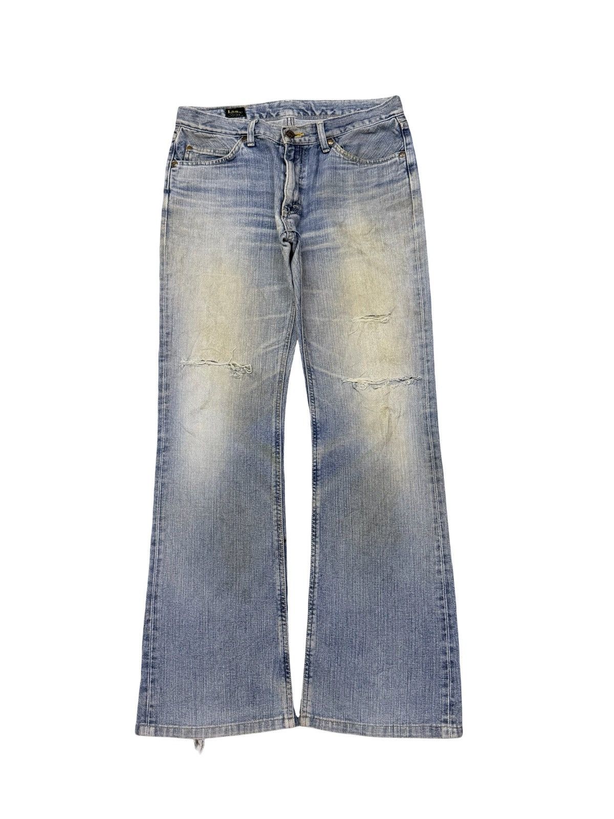 Lee Vintage 00s Lee Riders Japan Denim Jeans | Vintage Wash | 32 Size US 32 / EU 48 - 2 Thumbnail