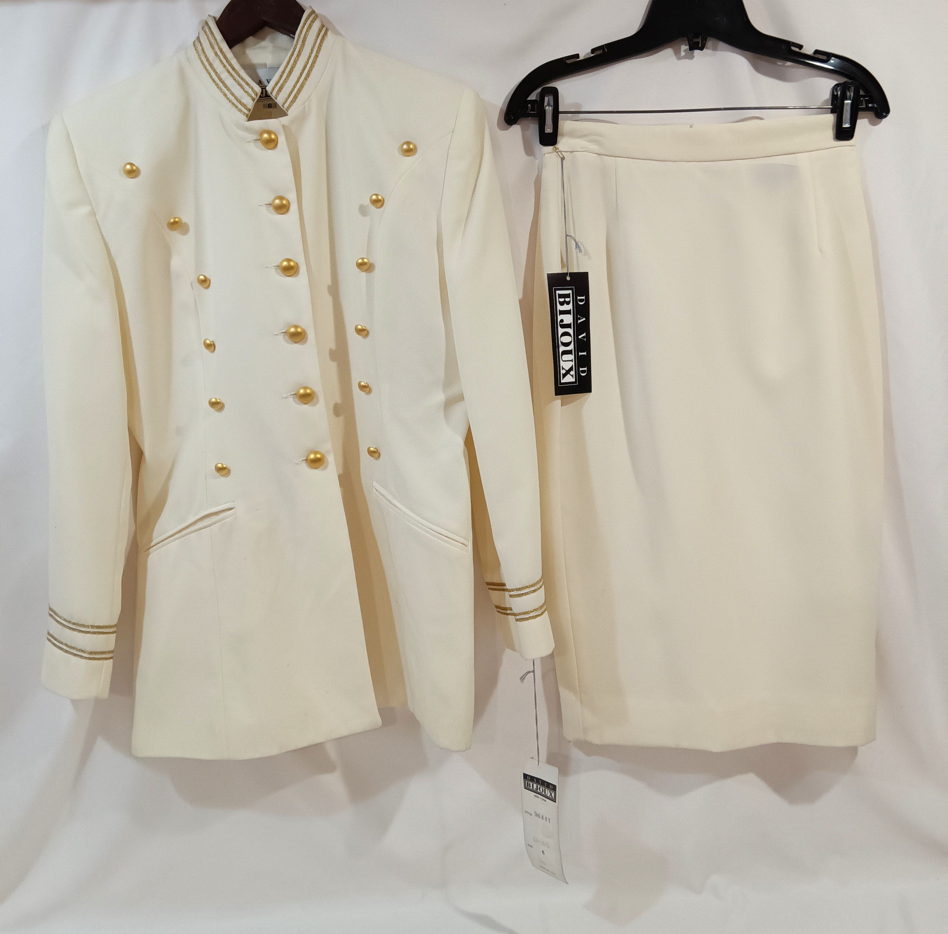 Other David Bijoux Size 6 Women Skirt Suit NWT Size 28" / US 6 / IT 42 - 1 Thumbnail