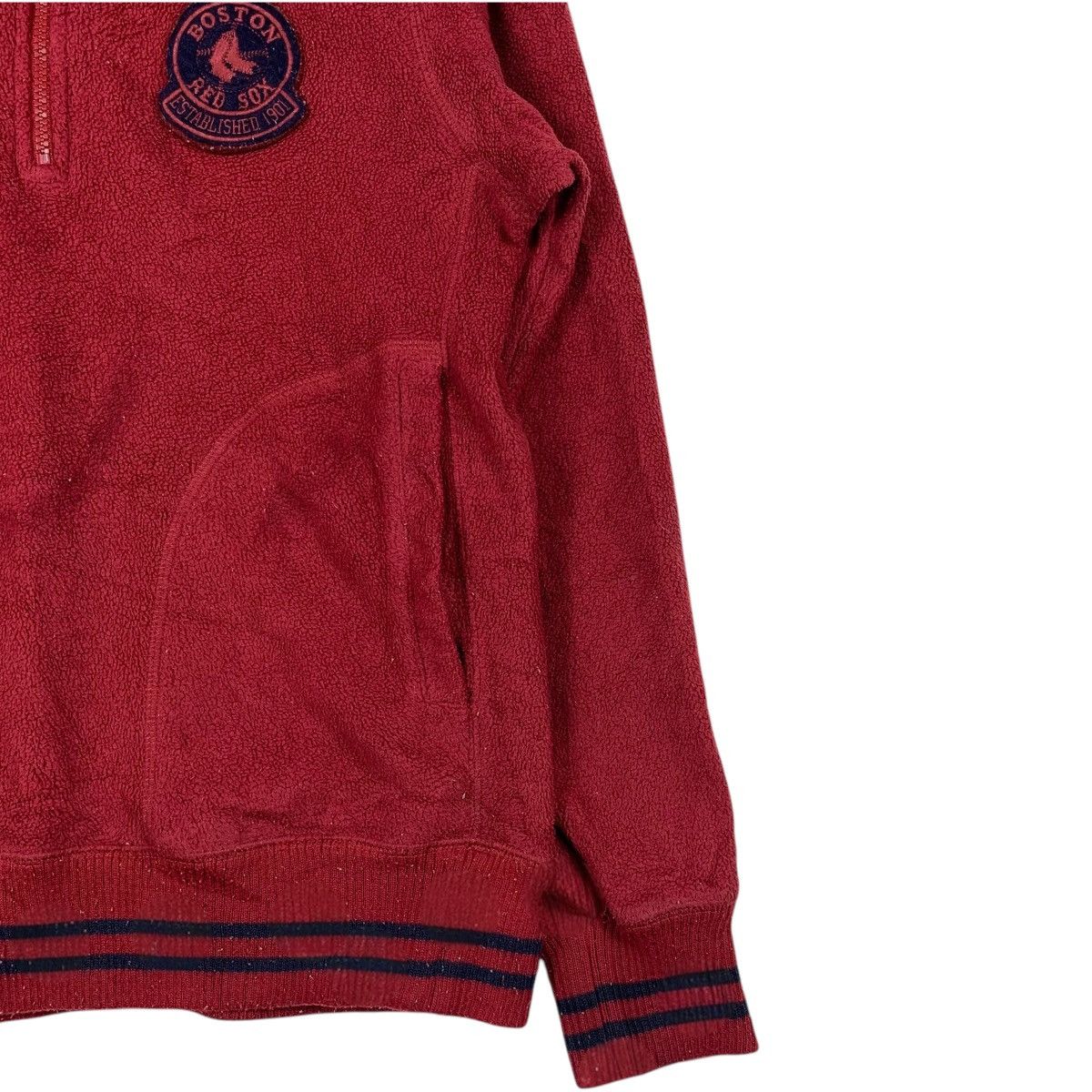 Other Boston RED SOX MLB Baseball Team Half Zipper Sweatshirt Size US M / EU 48-50 / 2 - 5 Thumbnail