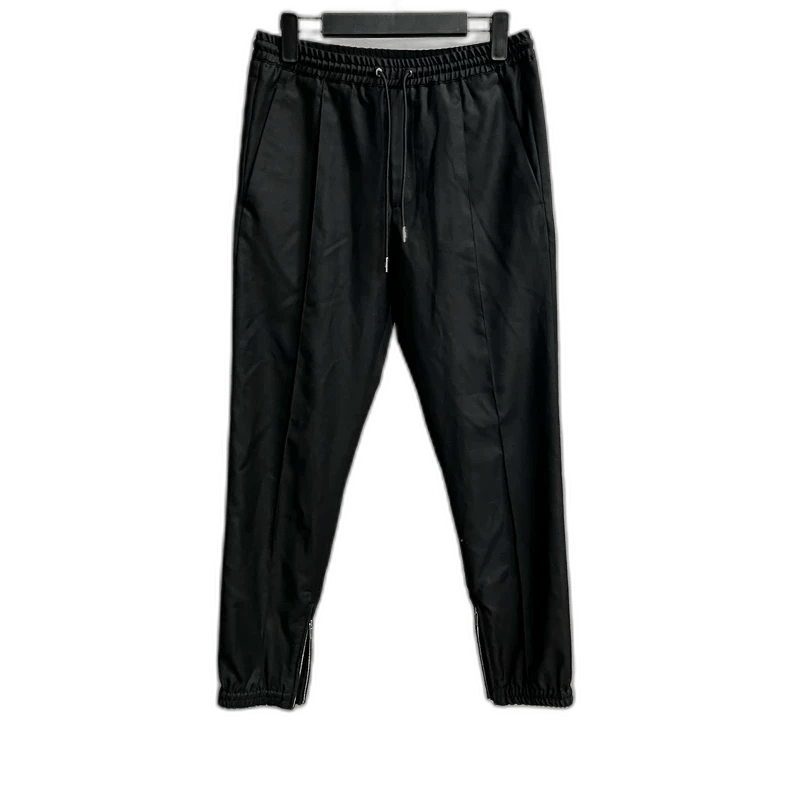 Dior Dior Black Drawstring Tech Fabric Sweatpants Size US 44 / EU 60 - 1 Thumbnail