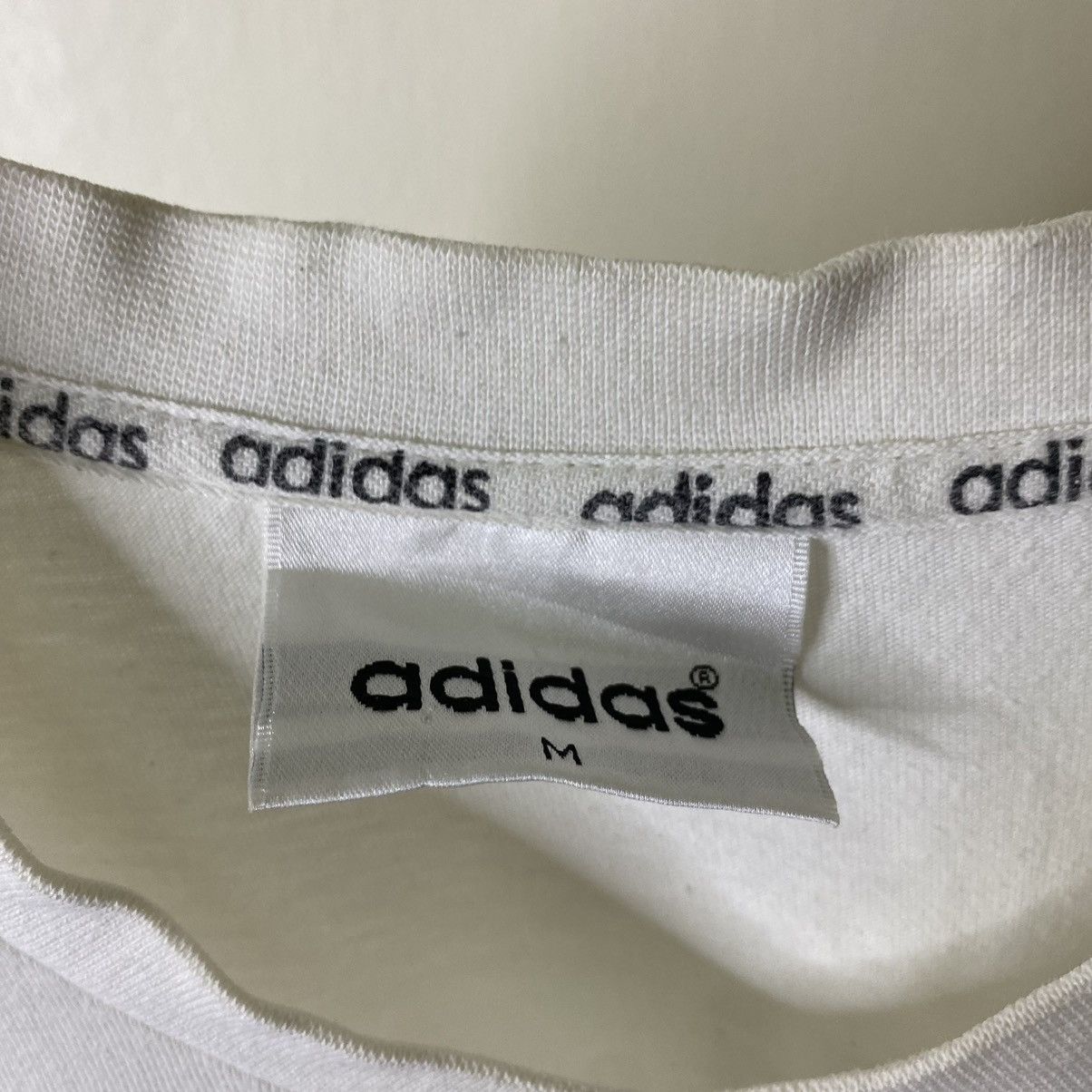 Adidas Vintage 1990s Adidas Essentials Tee Size US M / EU 48-50 / 2 - 4 Thumbnail
