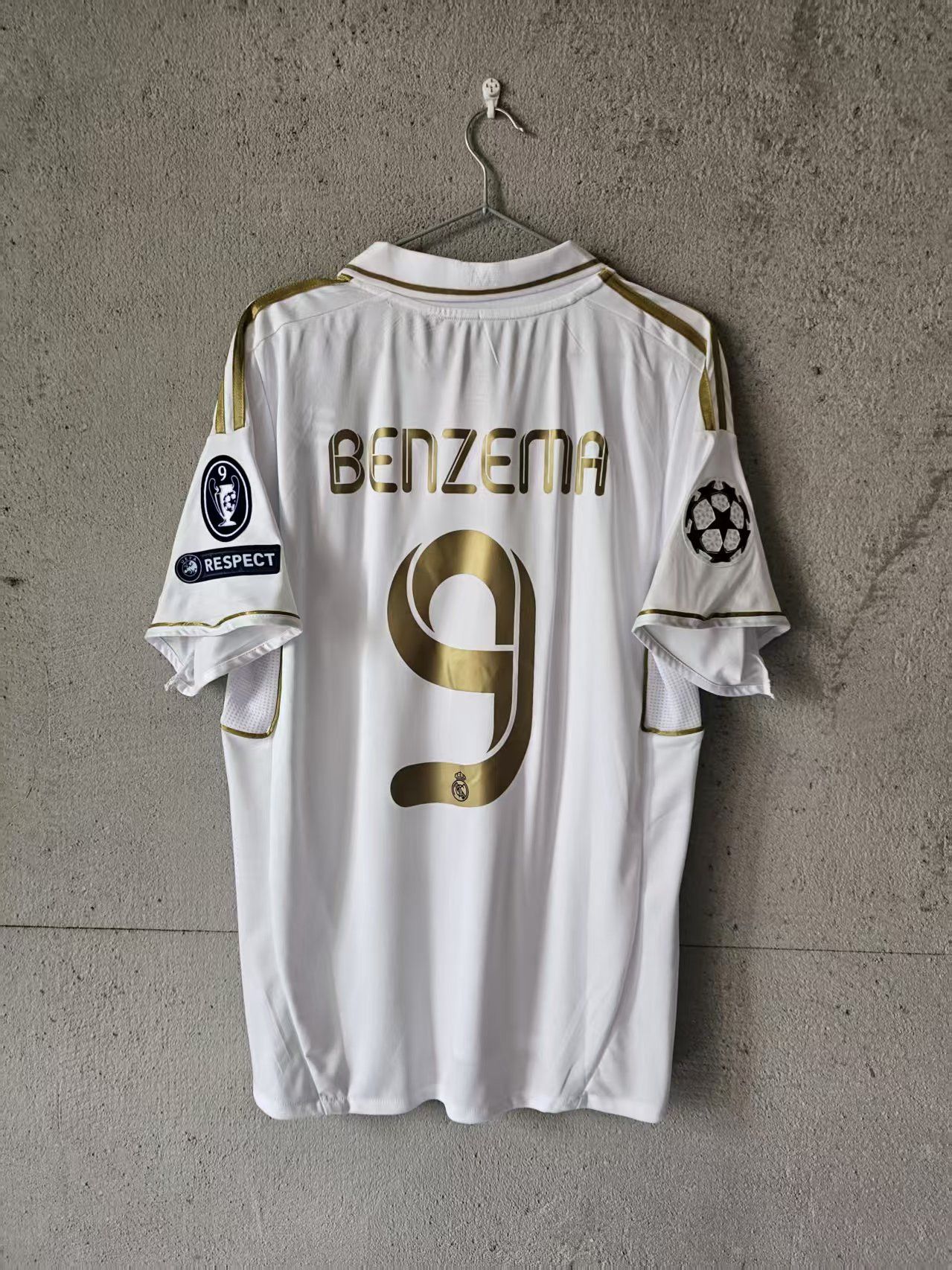 Adidas Karim Benzema Jersey 2011 12 Real Madrid Size US S / EU 44-46 / 1 - 1 Thumbnail
