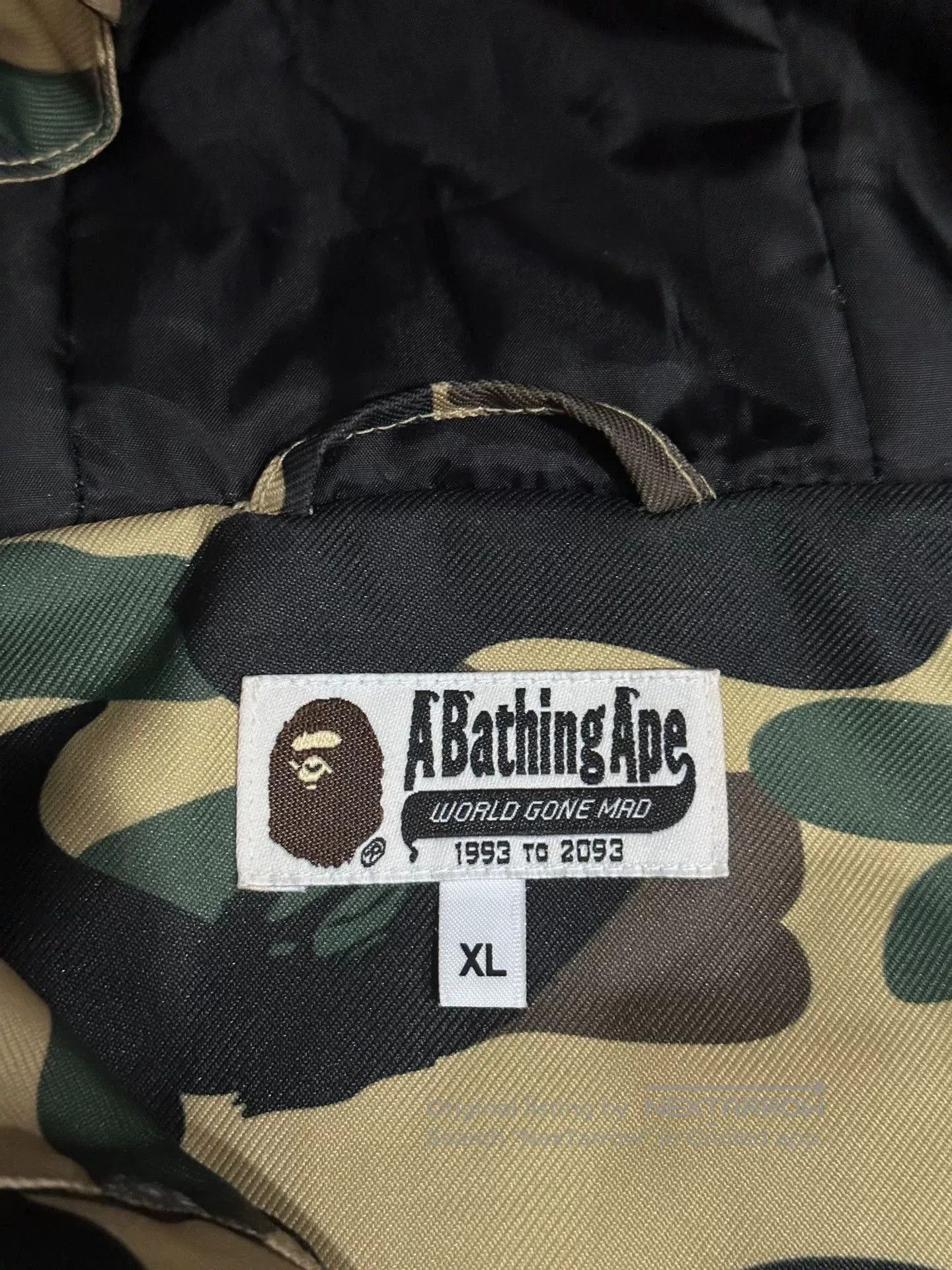 Bape Bape Outdoor Camouflage Down Jacket. Size US XL / EU 56 / 4 - 4 Thumbnail