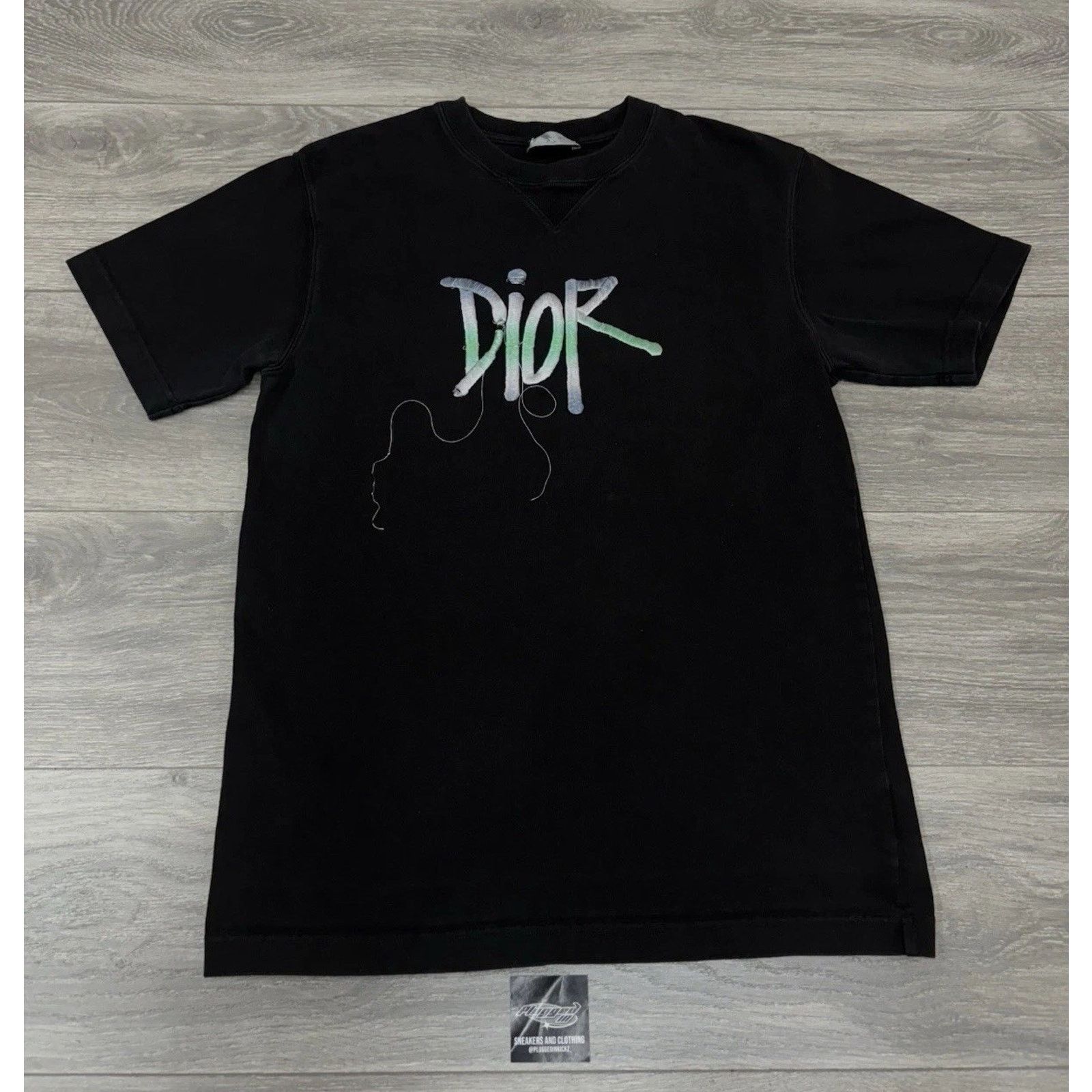 Dior BNWT Dior Shawn Stussy Logo T-Shirt | Grailed