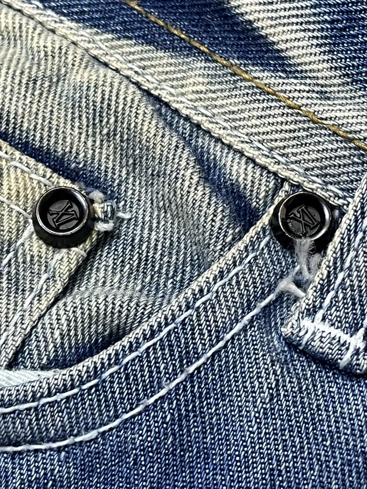 If Six Was Nine Vintage japanese jeans MIDAS 9 distressed flared punk jeans Size US 30 / EU 46 - 14 Thumbnail
