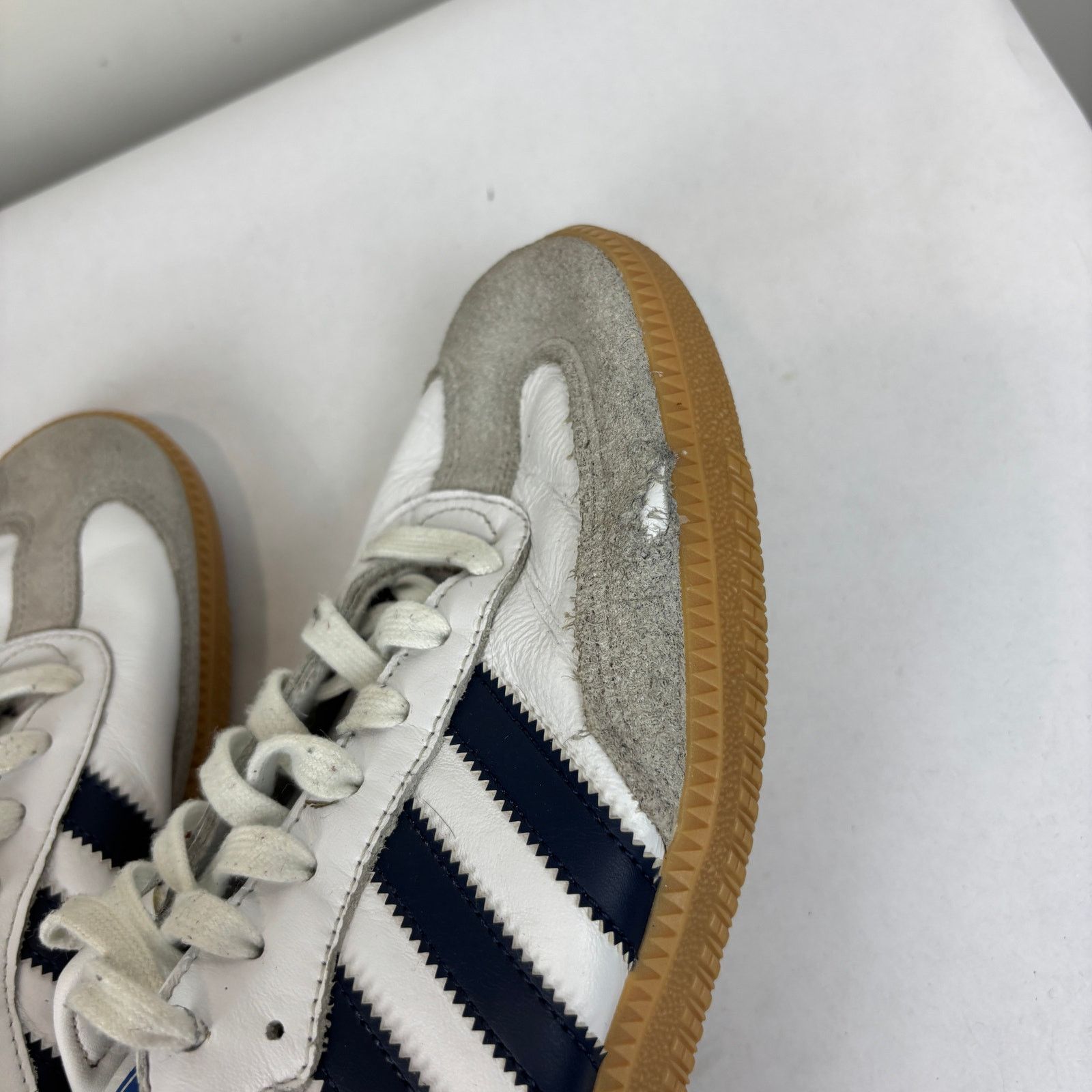 Adidas Adidas Samba Classic White Sneakers Shoes Men's 10 Size US 10 / EU 43 - 10 Thumbnail