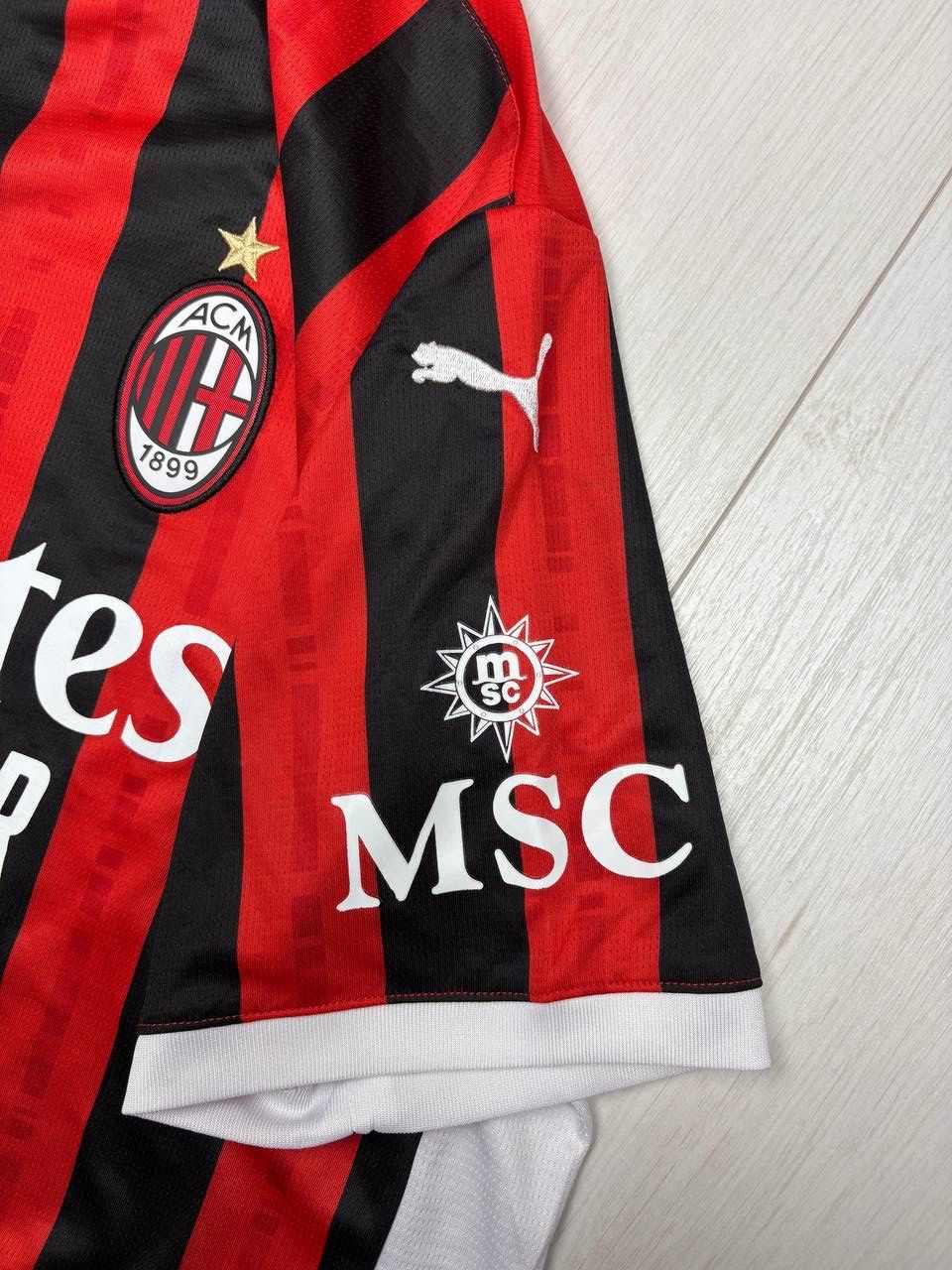Puma Puma A.C. MILAN #10 RAFA LEAO Home Jersey 2024 Soccer Jersey Size US XL / EU 56 / 4 - 10 Thumbnail