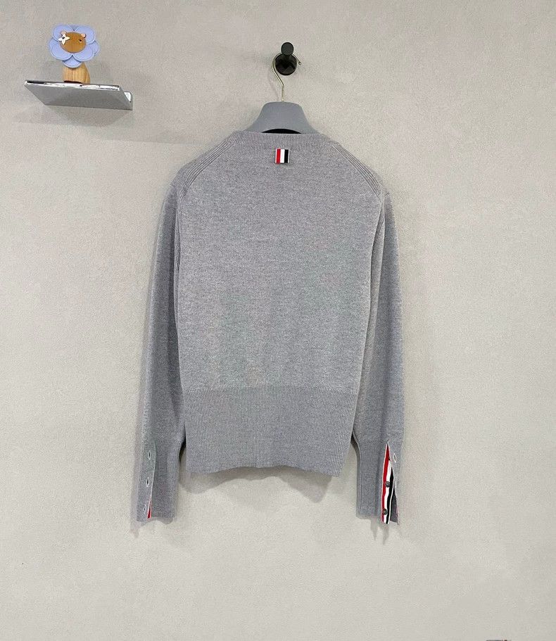 Thom Browne Thom Browne Gray knit long sleeves Size US S / EU 44-46 / 1 - 2 Thumbnail