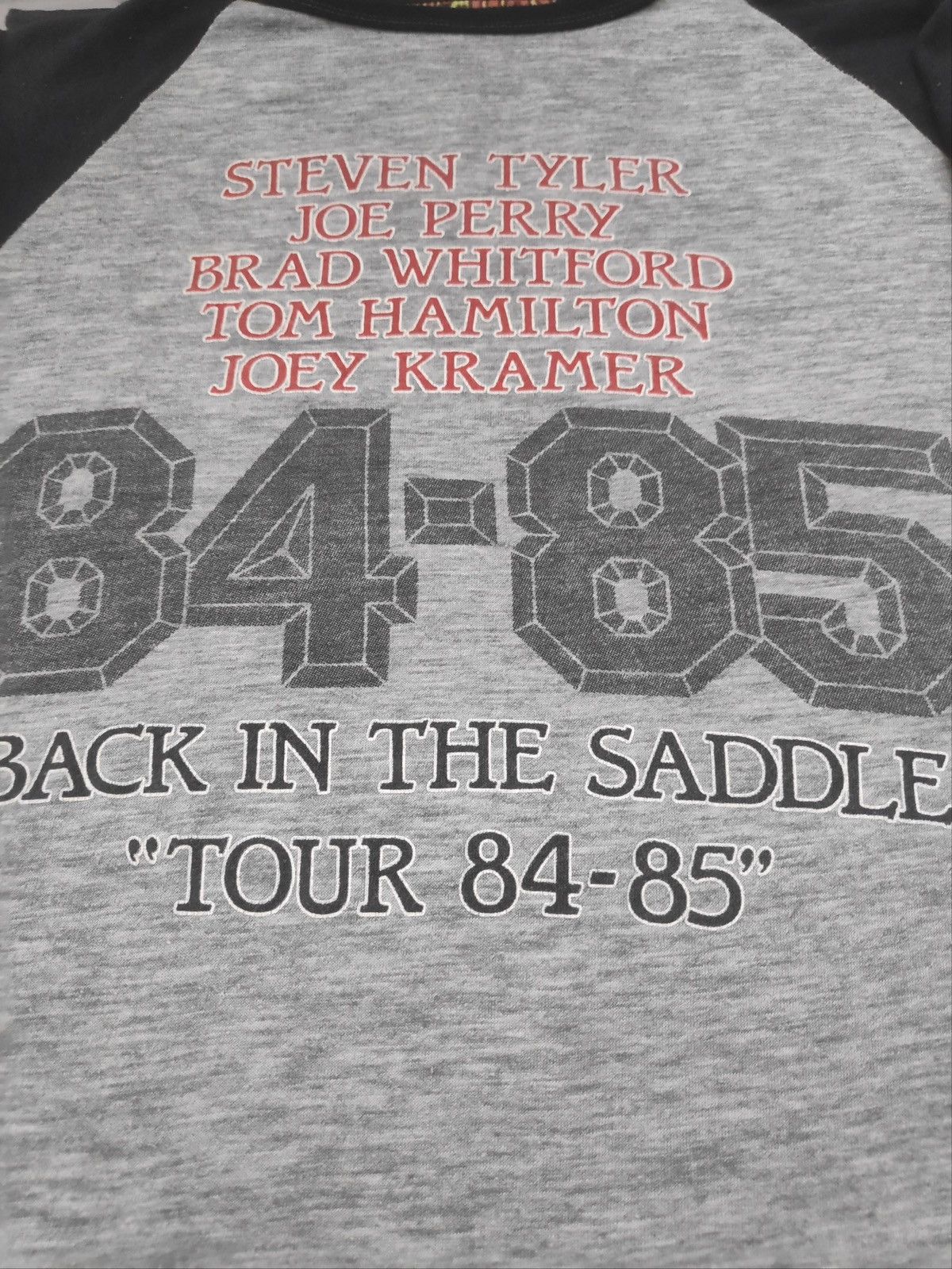 Other Vtg Aerosmith 84/85 Raglan Shirt Size US M / EU 48-50 / 2 - 5 Thumbnail