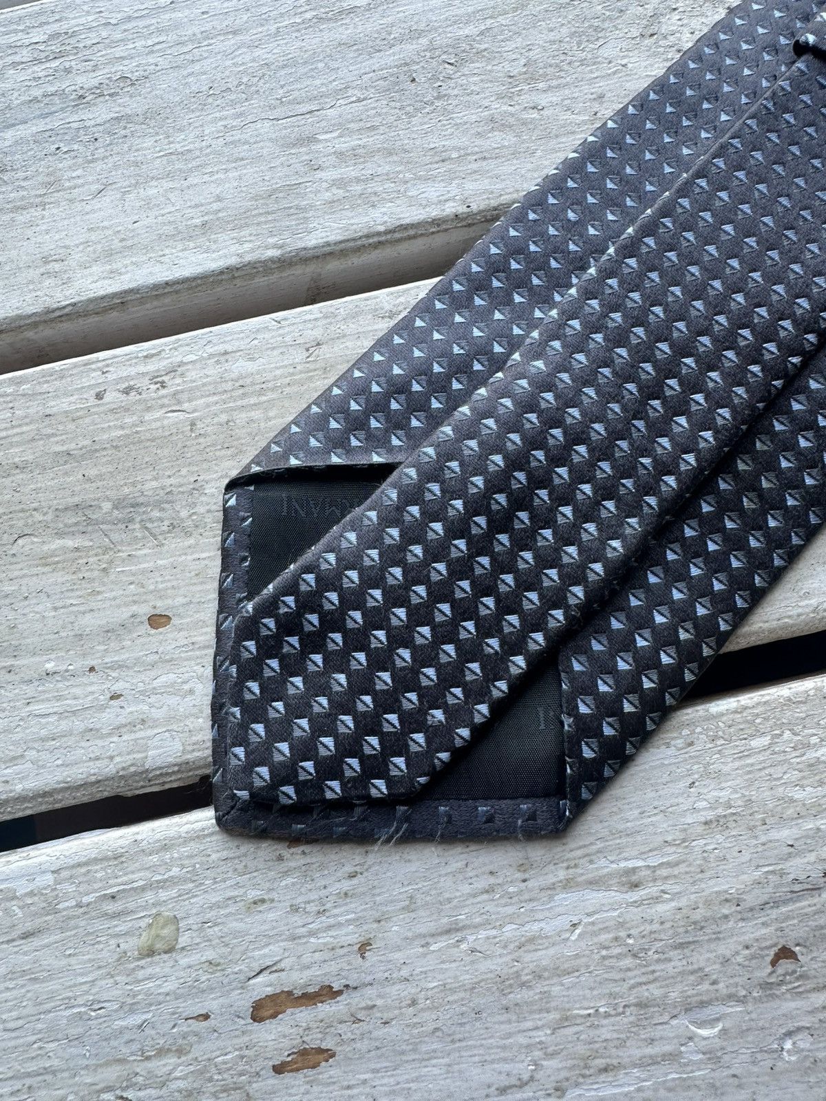 Armani × Giorgio Armani × Vintage 🚨Vintage Georgio Armani Men's Tie Cravatte 100% Silk Size ONE SIZE - 2 Thumbnail