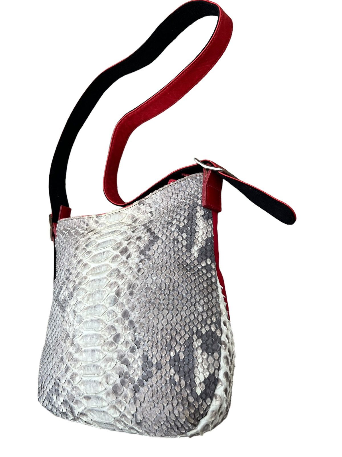 Leather Fukuromono Girau Japan Snake Skin Leather Bag Size ONE SIZE - 8 Thumbnail
