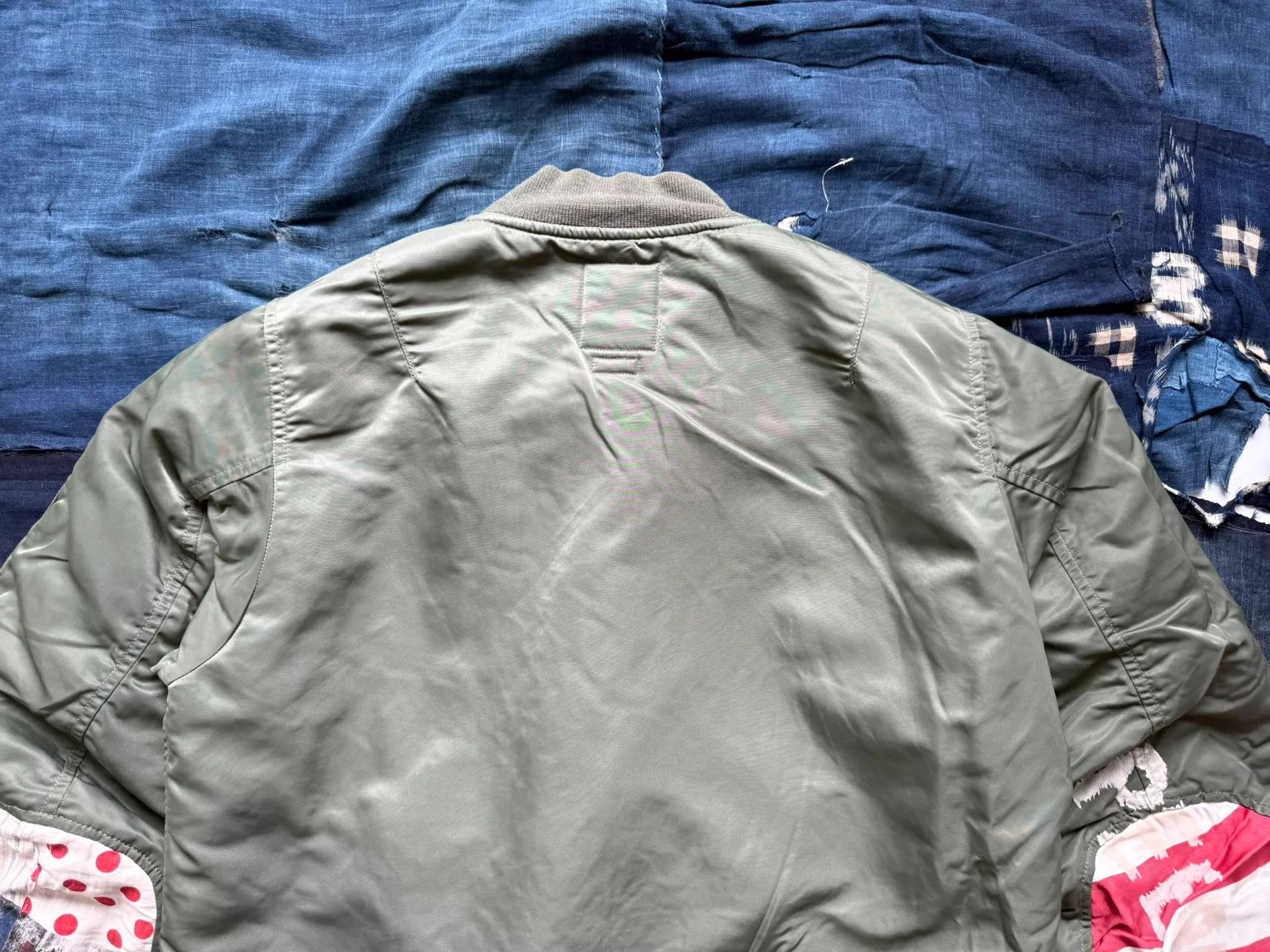 Visvim Visvim 19SS Thorson JKT Collage MA1 Olive 3 (Worn, Accs) Size US L / EU 52-54 / 3 - 6 Thumbnail