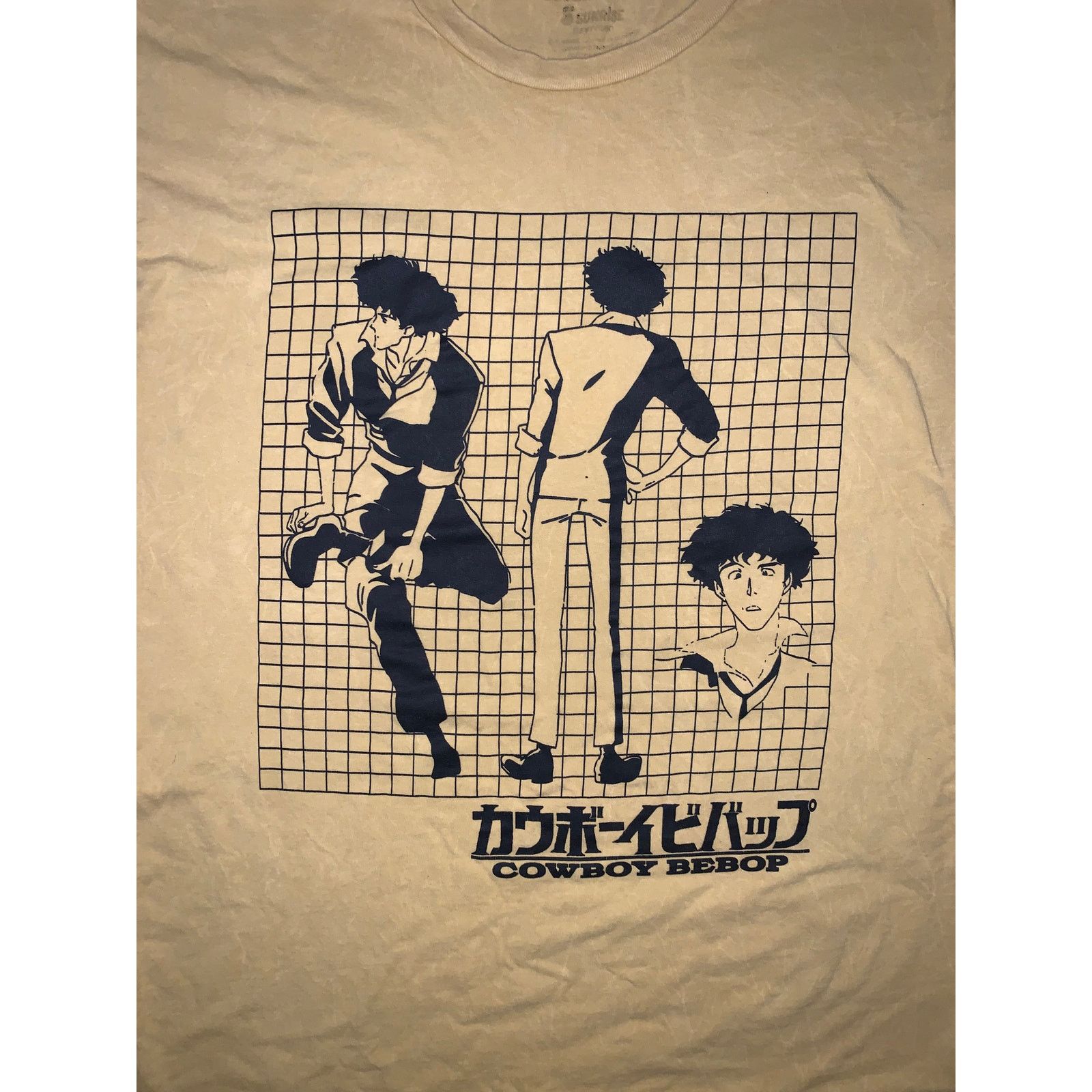 Anime × Other Cowboy Bebop Spike Spiegel Anime T Shirt XL Yellow Graphic Size US XL / EU 56 / 4 - 1 Thumbnail