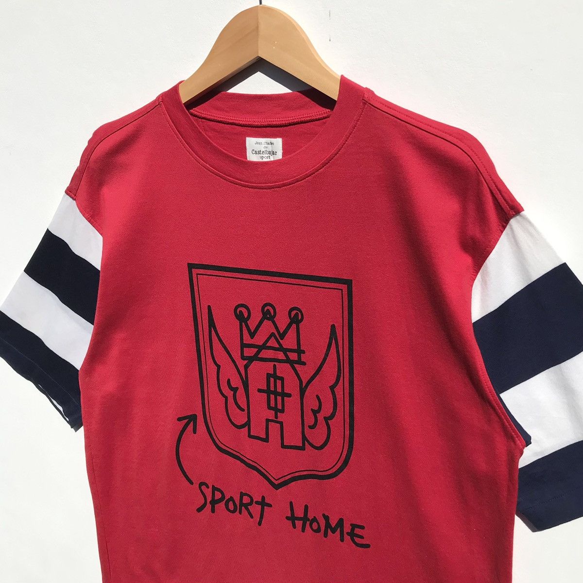 Jean Charles De Castelbajac × Vintage Vintage Jean Charles De Castelbajac Peace Hand Tee Size US M / EU 48-50 / 2 - 4 Thumbnail