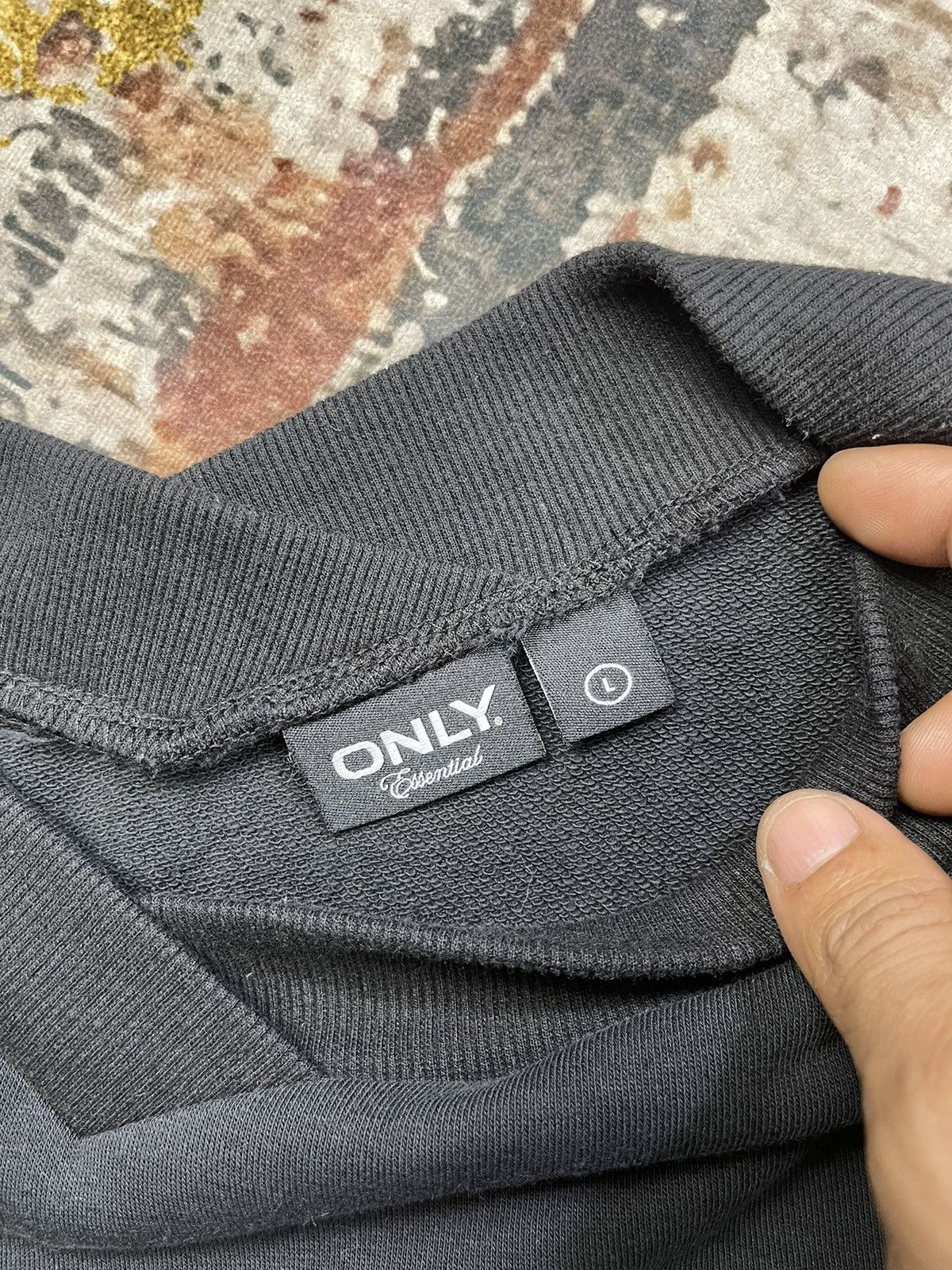 Japanese Brand ONLY Essential V Neck Cropped Paco Sweatshirt Size M / US 6-8 / IT 42-44 - 10 Thumbnail