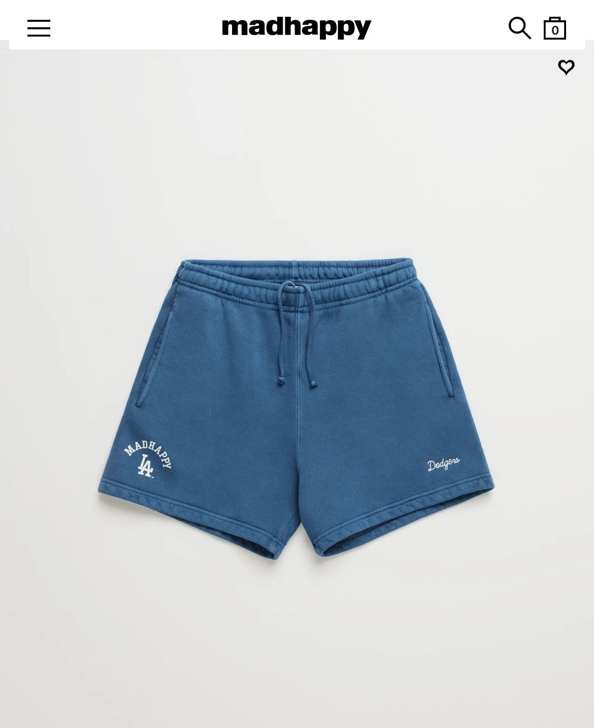 Madhappy MADHAPPY DODGERS FLEECE SHORT Size US 30 / EU 46 - 1 Thumbnail