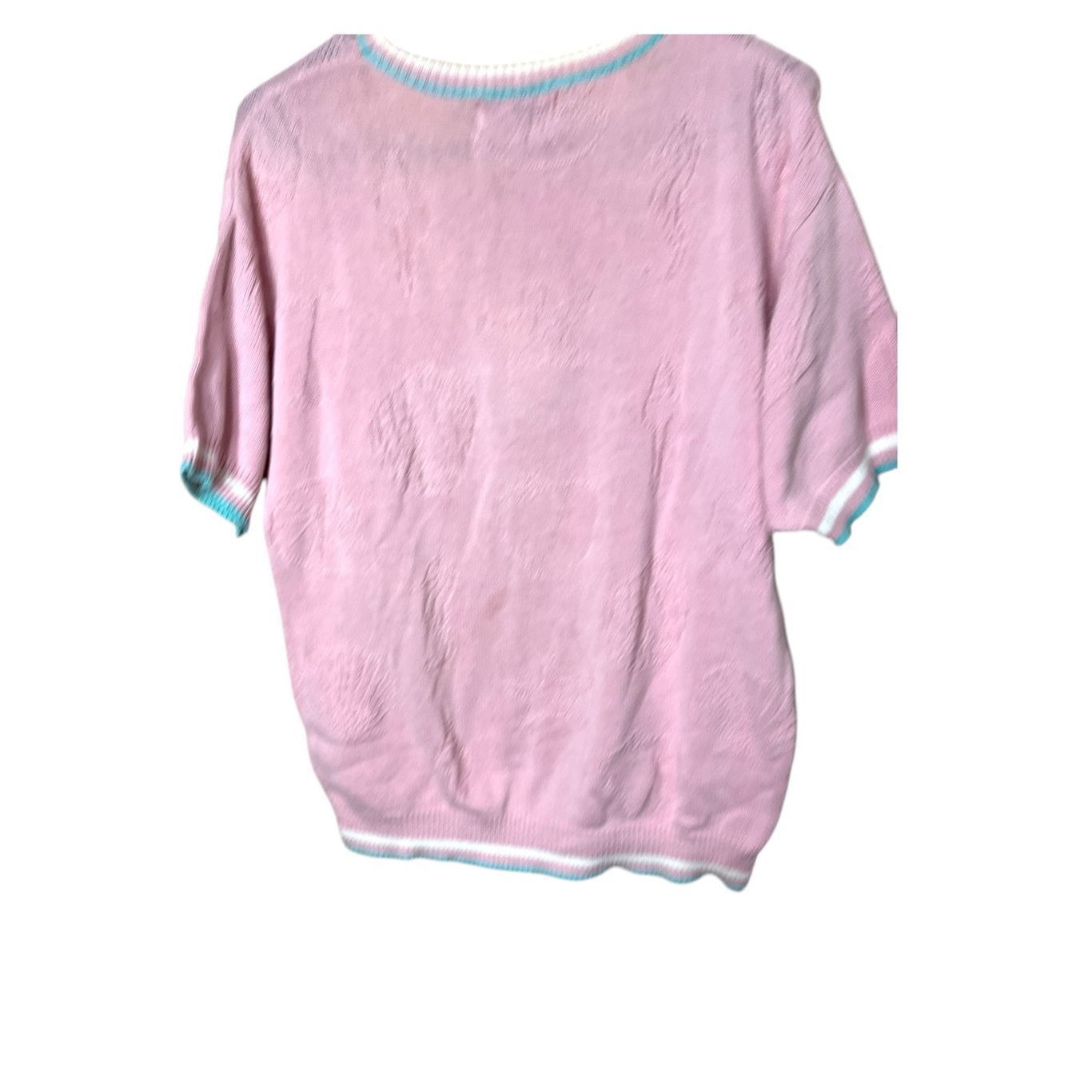 Other Vintage Isle Of Cotton Light Pink Seashell Beach Theme Sweat Size XL / US 12-14 / IT 48-50 - 6 Thumbnail