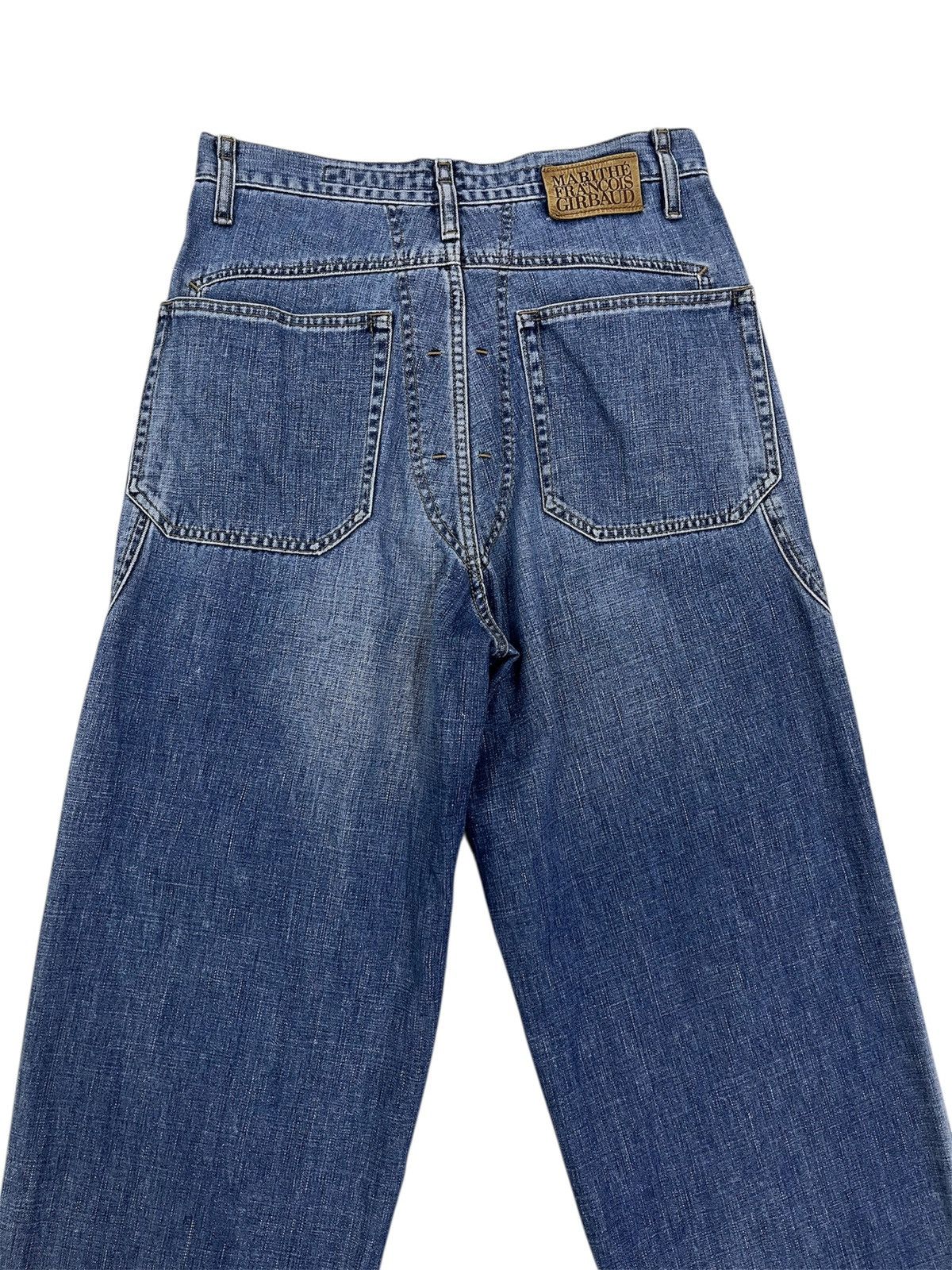 Marithe + Francois Girbaud Girbaud Workwear Wide Jeans Size US 30 / EU 46 - 4 Thumbnail