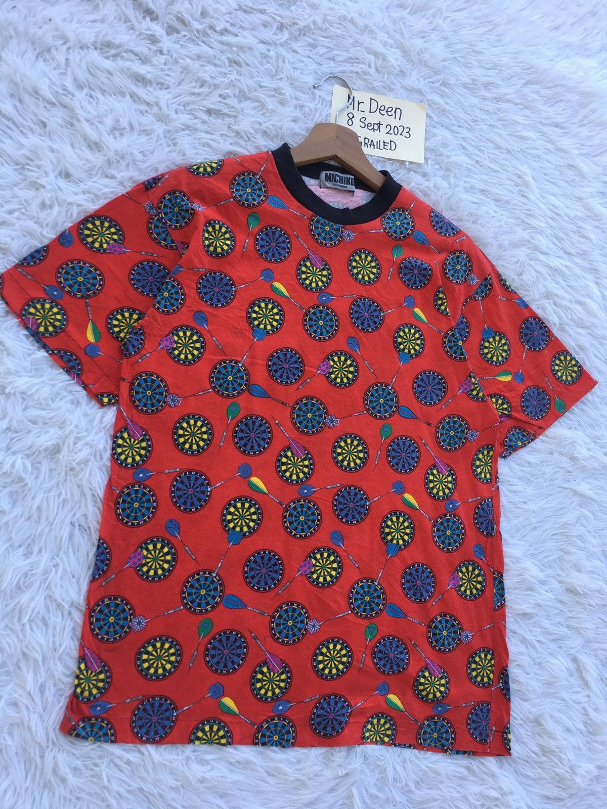 Japanese Brand Rare Vintage 90s Michiko Koshino T Shirt Size US S / EU 44-46 / 1 - 2 Thumbnail