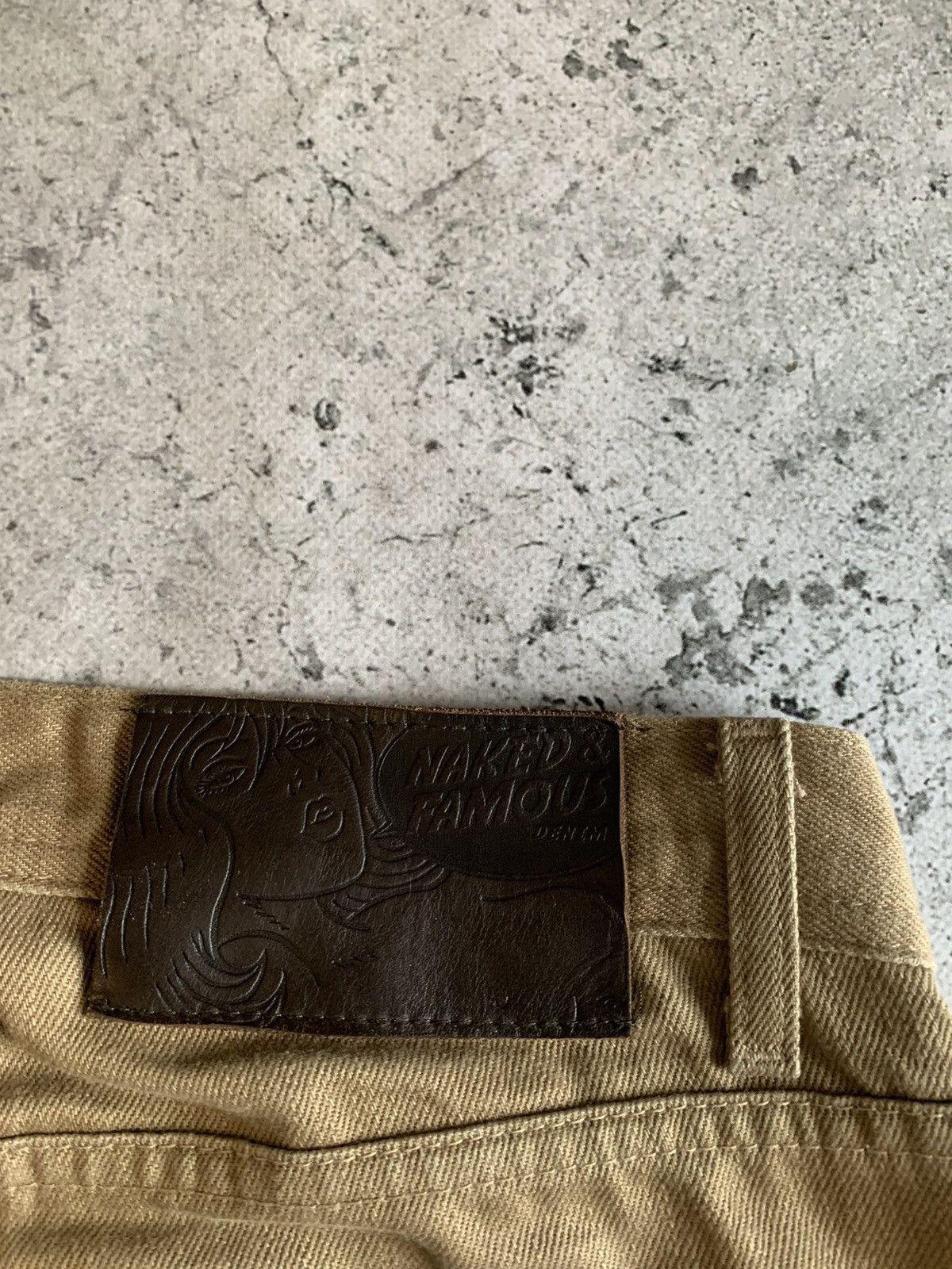 Naked & Famous Naked and Famous selvedge chino weird guy Size US 31 - 11 Thumbnail