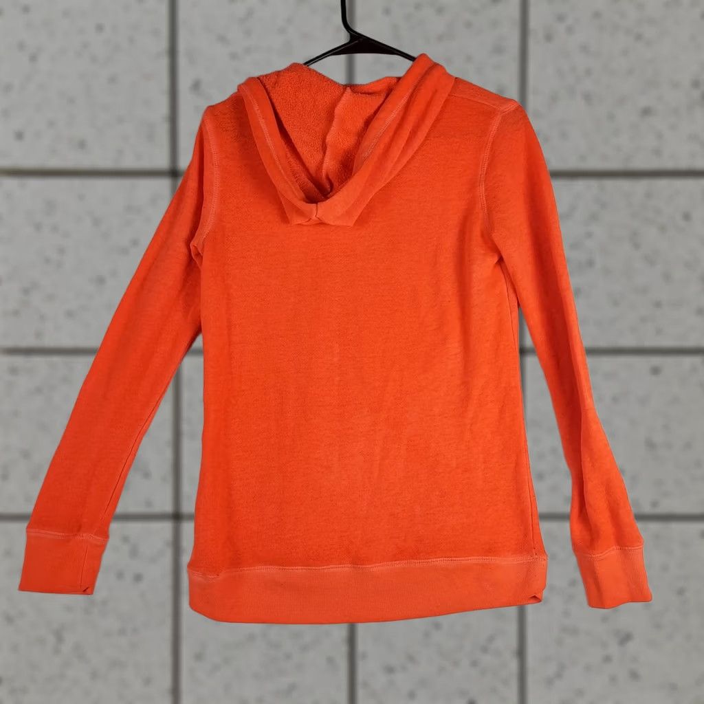 Billabong VINTAGE Billabong Women's Orange Hoodie Pullover Kangaroo Pocket Size S Size S / US 4 / IT 40 - 1 Thumbnail