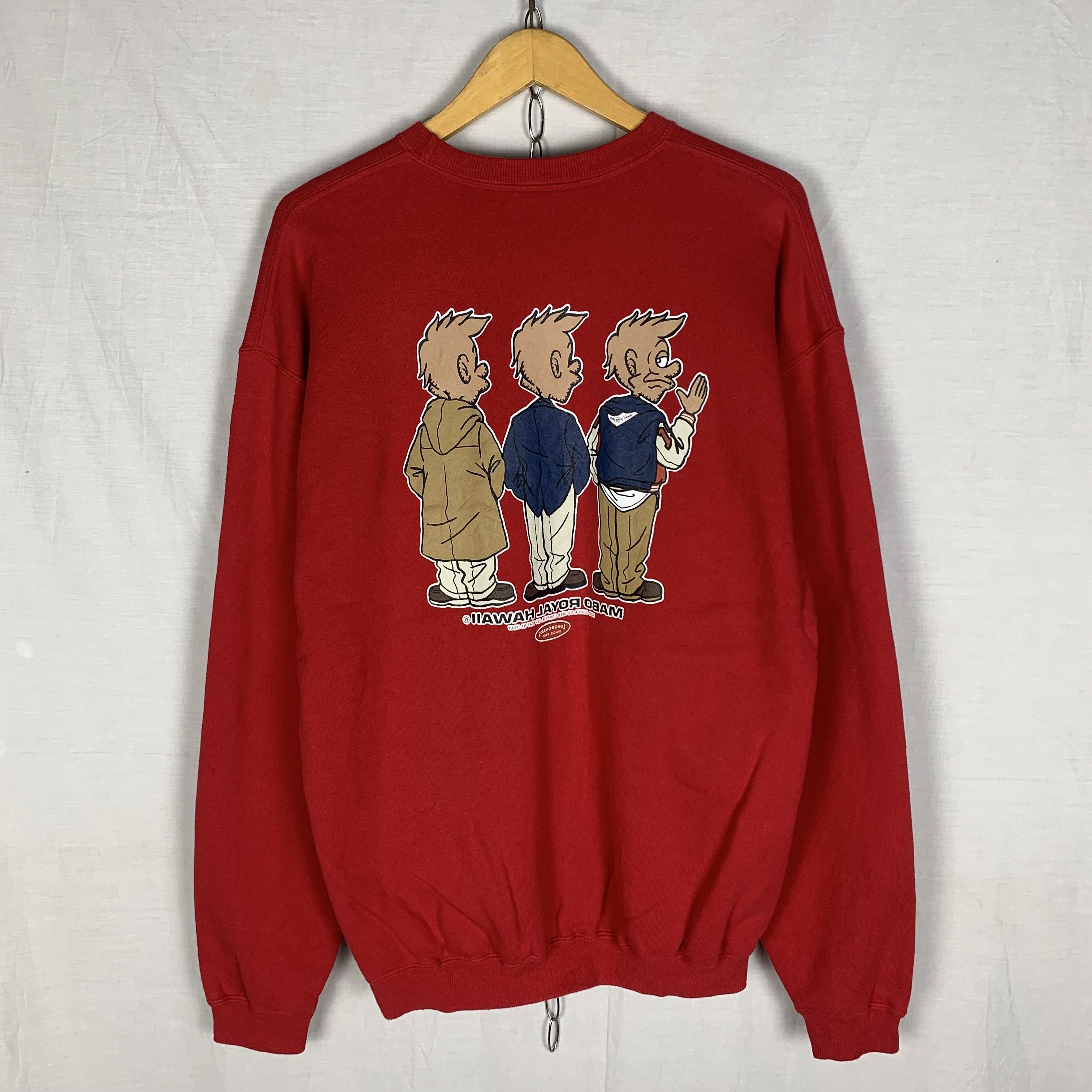 Vintage Mabo Royal Hawaii Longboards Surf Sweatshirt Crewneck Size US L / EU 52-54 / 3 - 2 Thumbnail