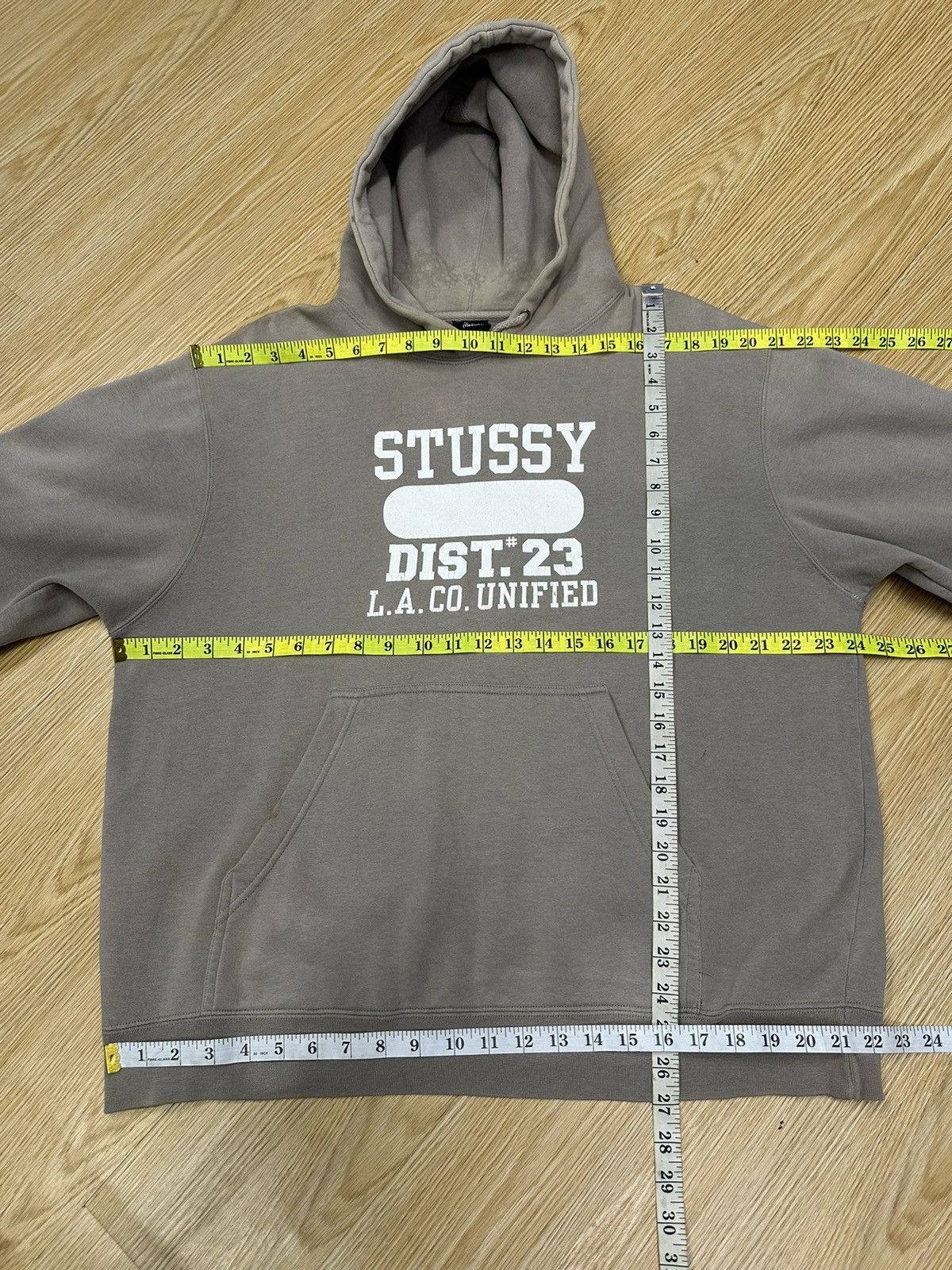 Stussy Vintage Stussy Usa Faded Hoodie Z46 Size US M / EU 48-50 / 2 - 11 Thumbnail