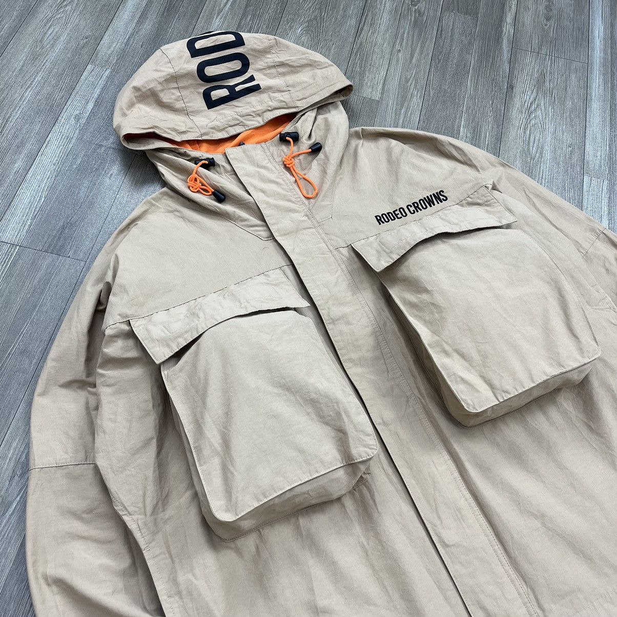 Japanese Brand × Vintage Y2K Vintage Rodeo Crowns Big Pocket Fishing Jacket Size US M / EU 48-50 / 2 - 3 Thumbnail