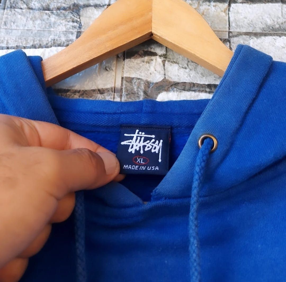 Stussy Vtg 90s STUSSY Classics Pullover Hoodie Size US XL / EU 56 / 4 - 7 Thumbnail