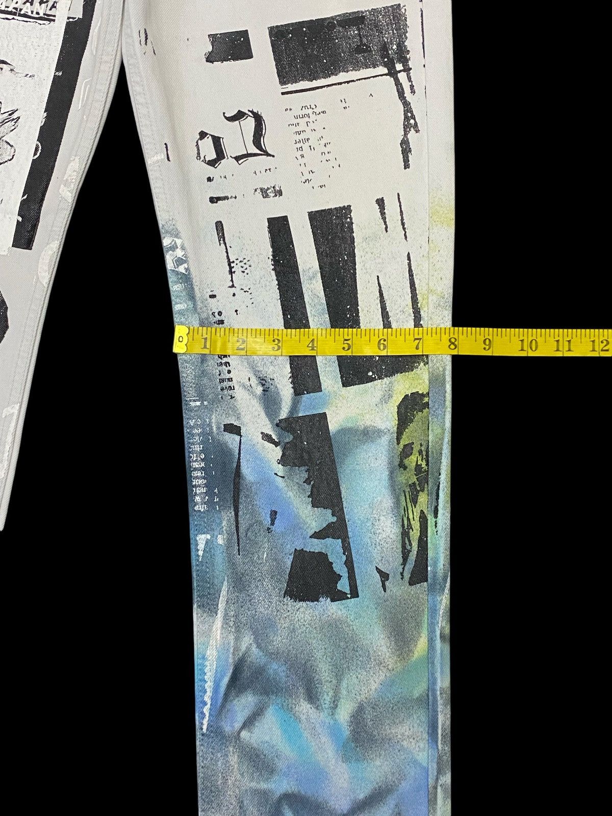 Japanese Brand × Levi's Levi’s X Cote Mer Printed “Sex Pistol” Anarchy In The Japan Size US 30 / EU 46 - 20 Thumbnail