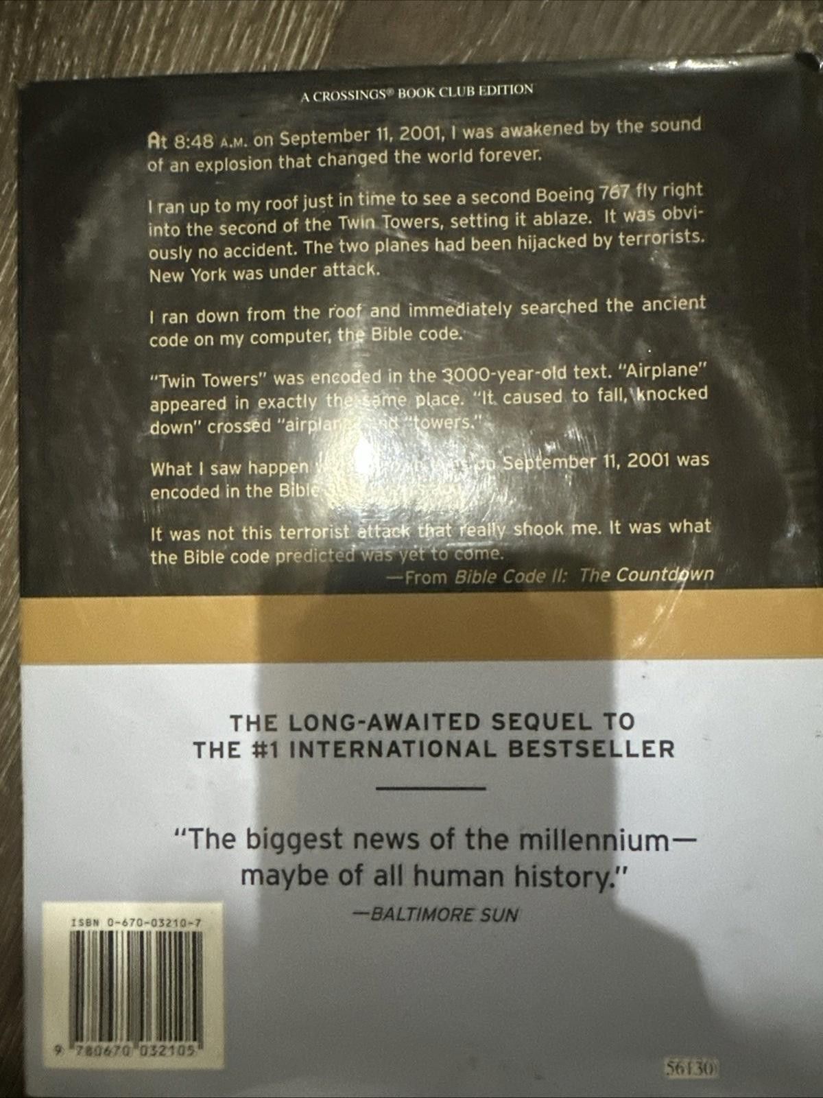 The Unbranded Brand Bible Code II: The Countdown - Hardcover By Michael Drosnin Size ONE SIZE - 4 Thumbnail