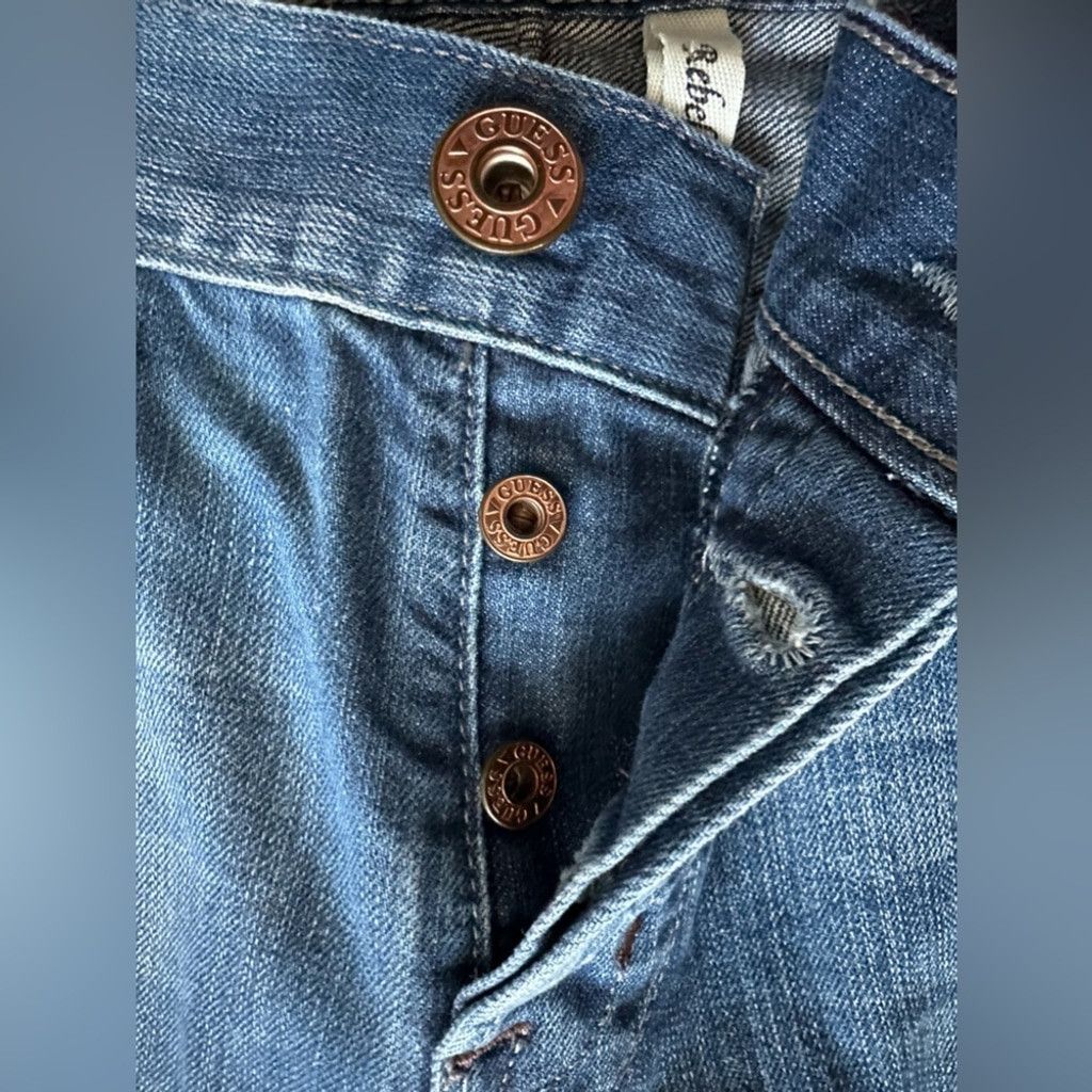 Guess GUESS JEANS Rebel Straight Leg Jeans Blue Men’s Size 32. Size US 32 / EU 48 - 11 Thumbnail