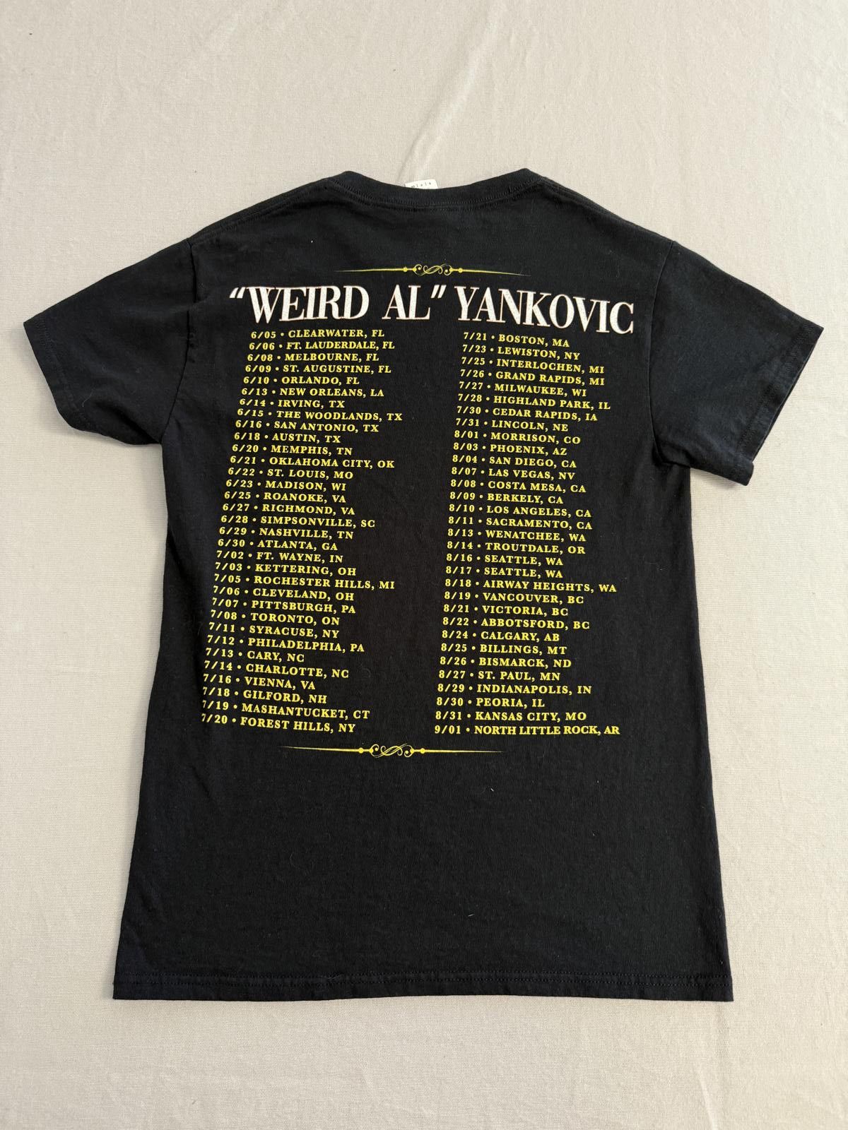 Gildan Weird Al Yankovic T-shirt Strings Attached Tour Tee - S Size US S / EU 44-46 / 1 - 2 Thumbnail