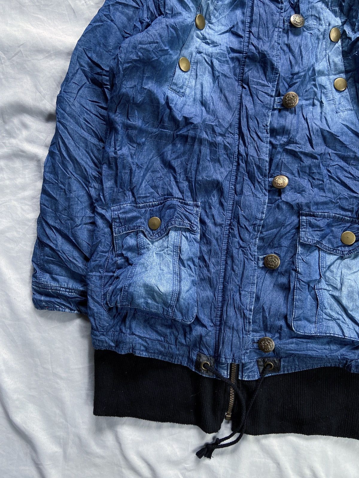 Beauty Beast SORRIDERE BLUE WASHED WINTER JACKET Size US L / EU 52-54 / 3 - 4 Thumbnail