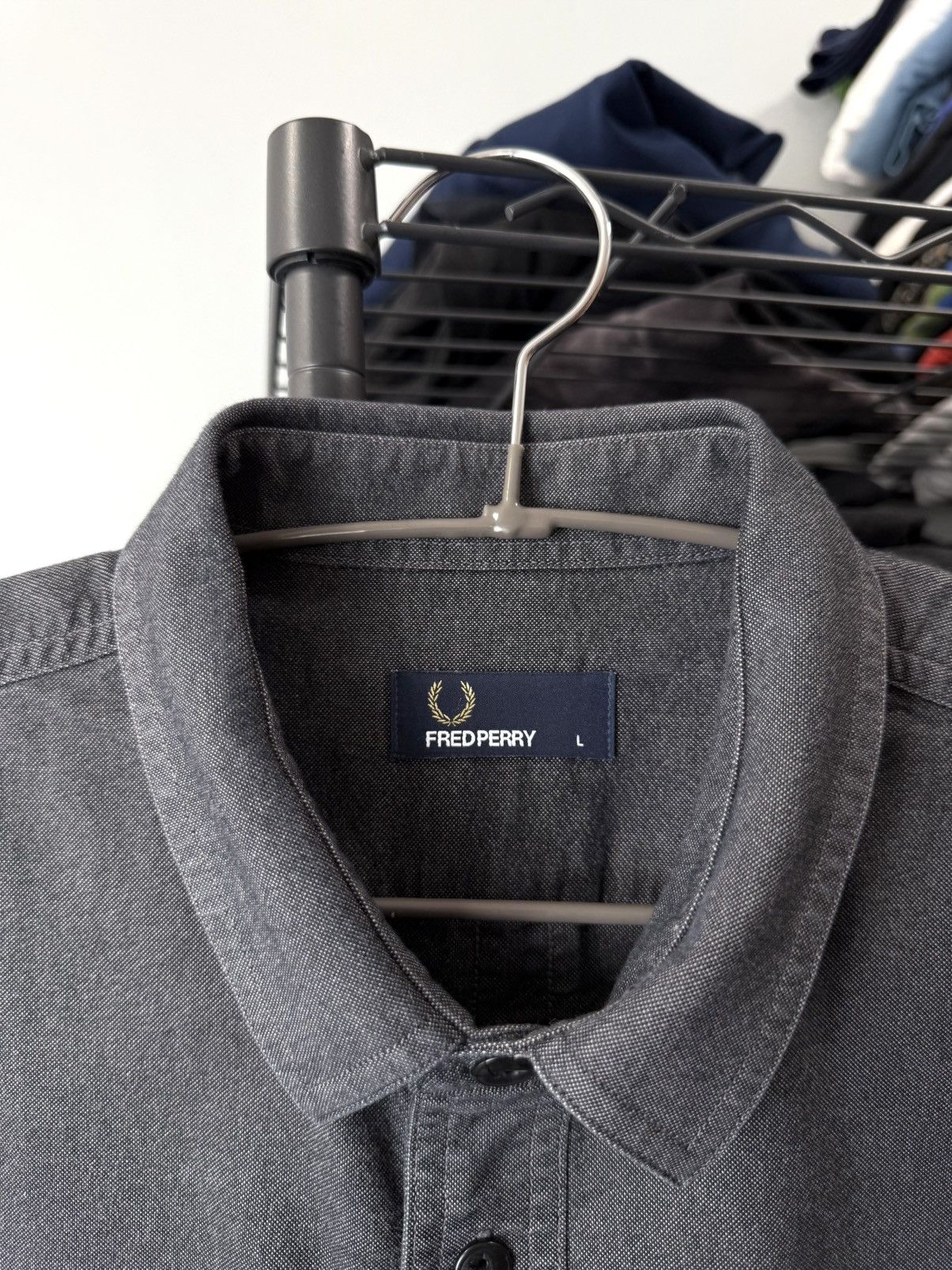 Fred Perry Fred Perry Heavy Shirt Jacket Size US L / EU 52-54 / 3 - 4 Thumbnail