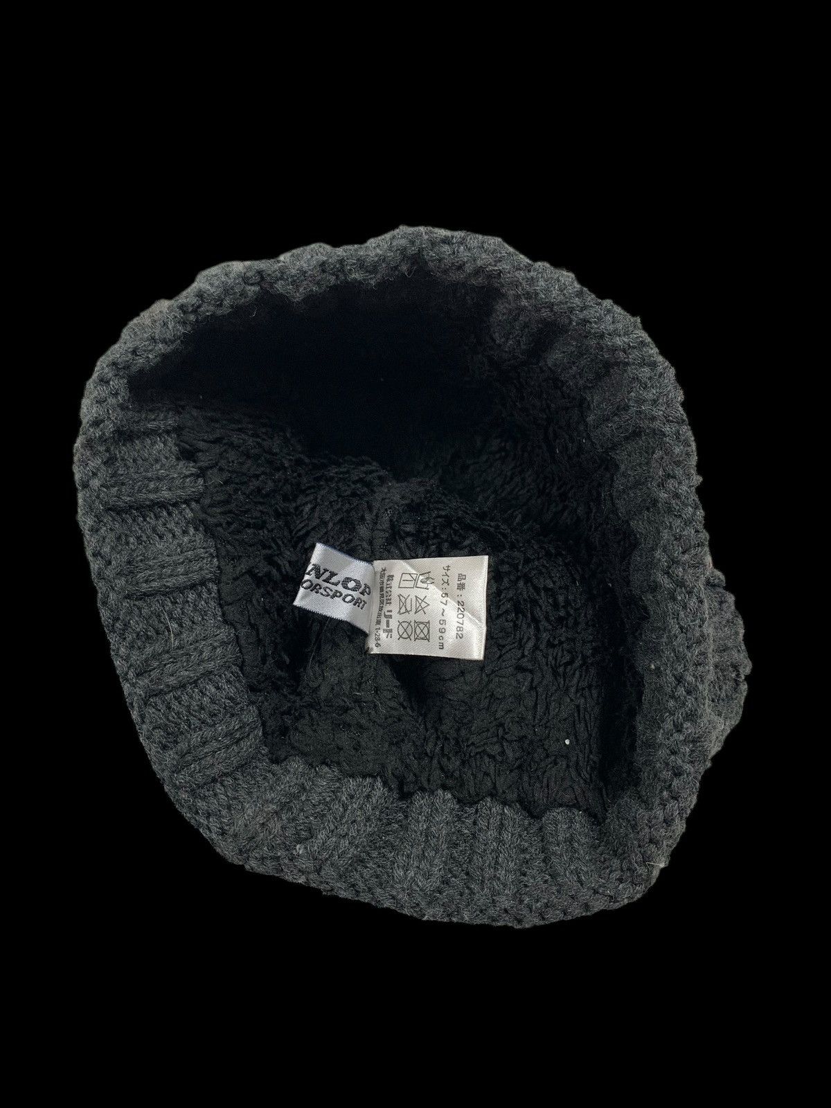 Dunlop × Kapital × Vintage Dunlop Crochet cable knitted Beanie Hats Size ONE SIZE - 4 Thumbnail