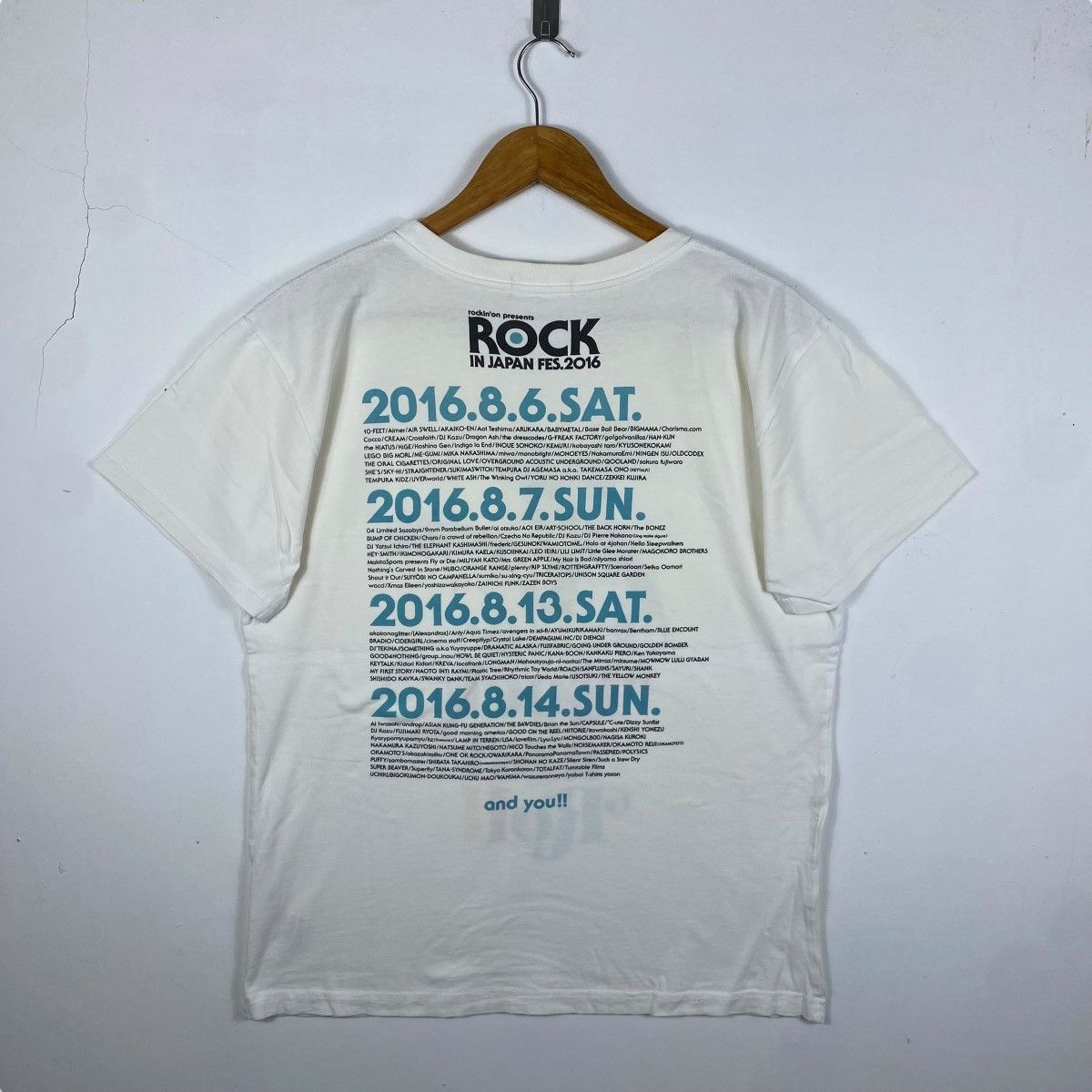 Japanese Brand Japanese Brand ROCKIN'ON Mickey Mouse Rock And Roll Tee Size US L / EU 52-54 / 3 - 5 Thumbnail