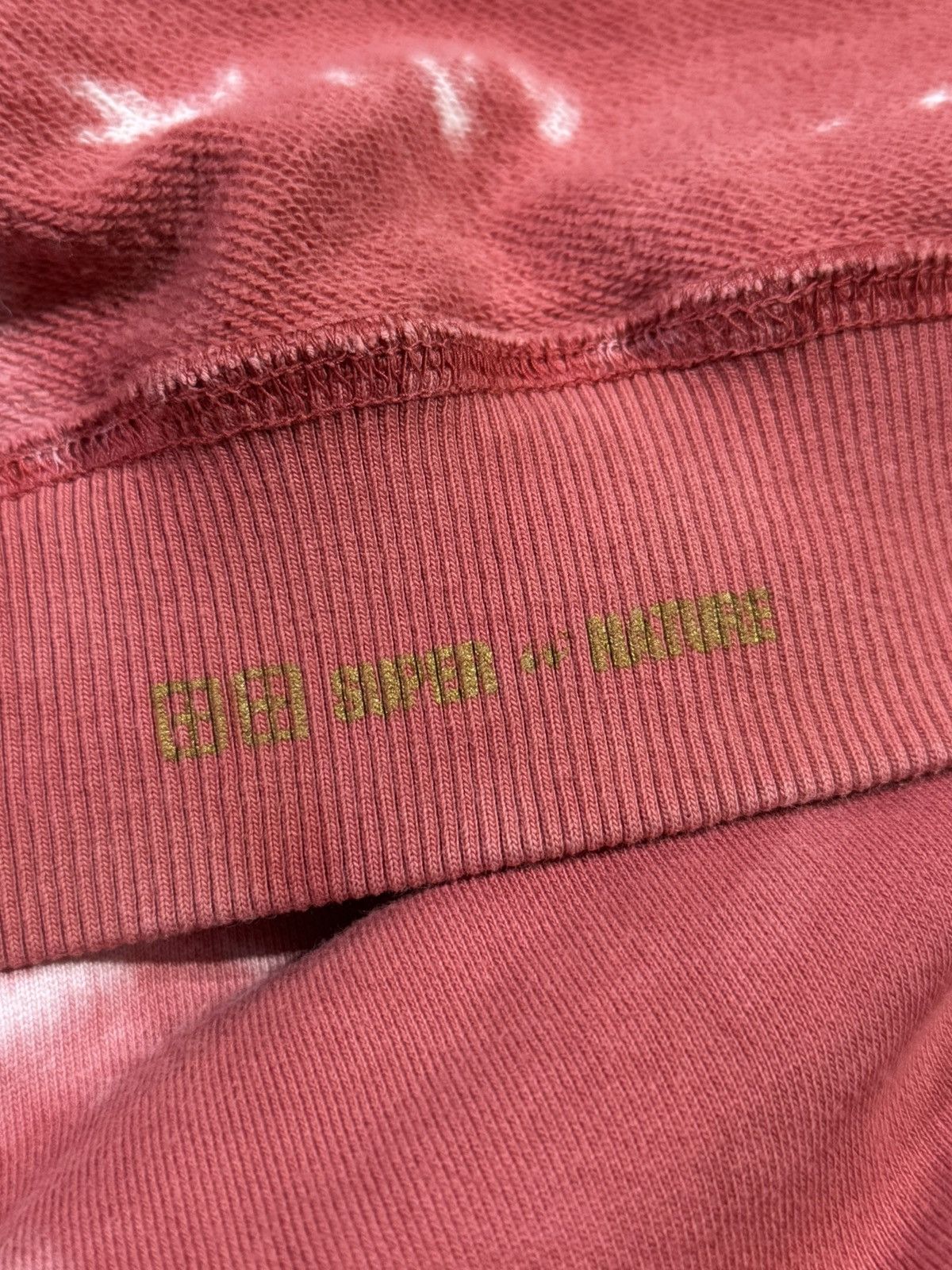 Ksubi Ksubi “Super Nature” Tie-Dye Red Hoodie Size US M / EU 48-50 / 2 - 8 Thumbnail