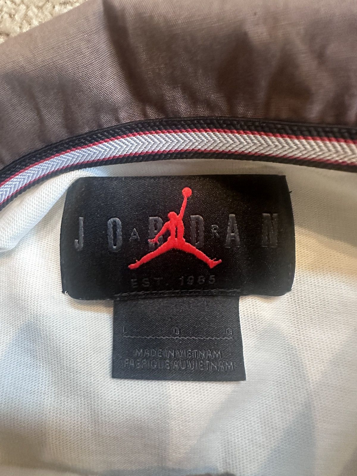 Jordan Brand Air Jordan Long Sleeve Polo Size US L / EU 52-54 / 3 - 3 Thumbnail