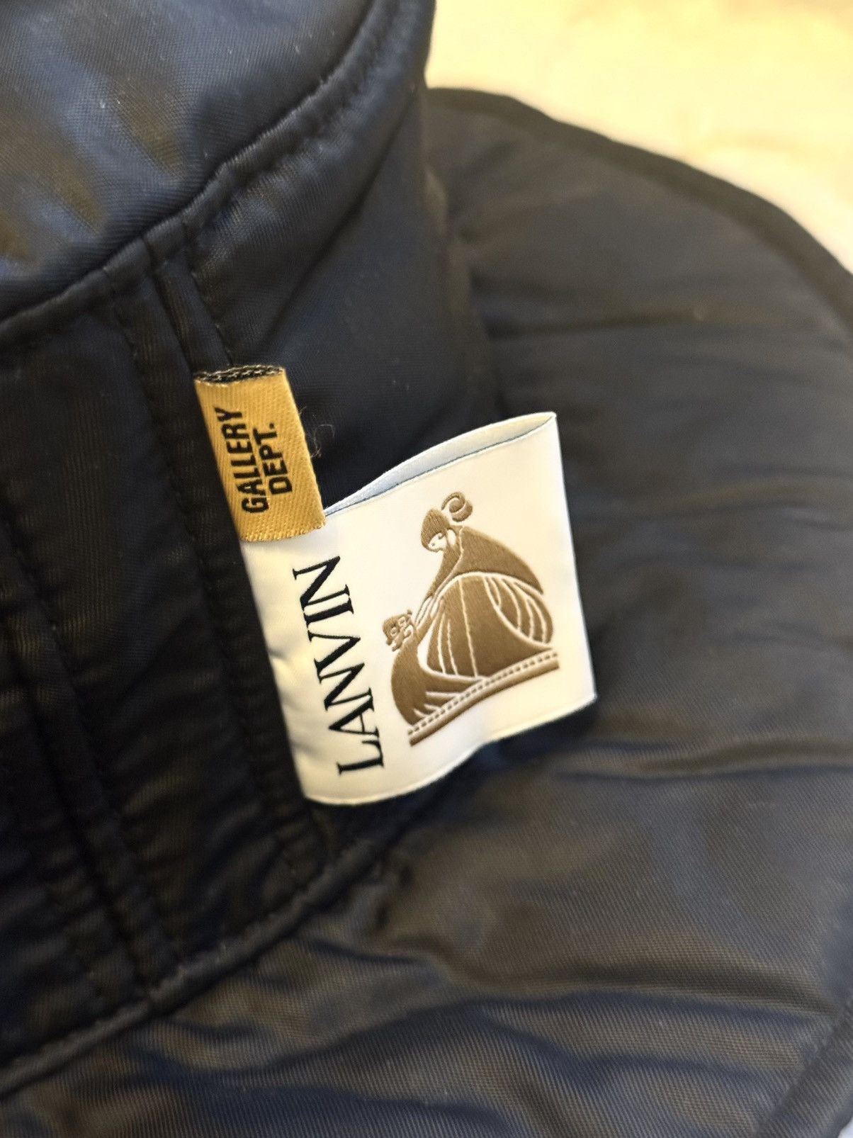 Lanvin lanvin x gallery dept. black bucket hat 58 Size ONE SIZE - 3 Thumbnail