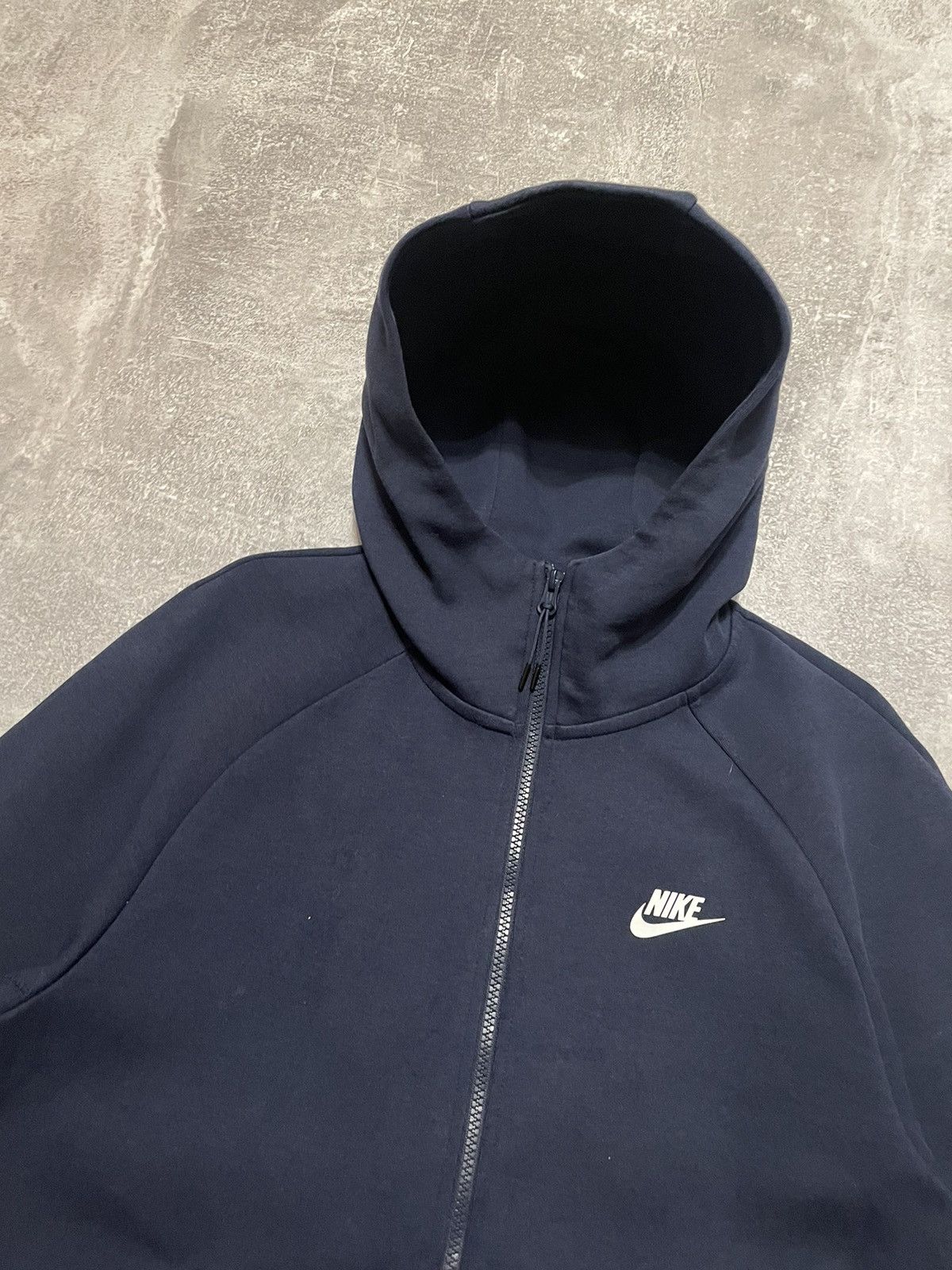 Nike × Vintage Nike Sportswear Tech Fleece Zip-Up Hoodie Size US M / EU 48-50 / 2 - 2 Thumbnail