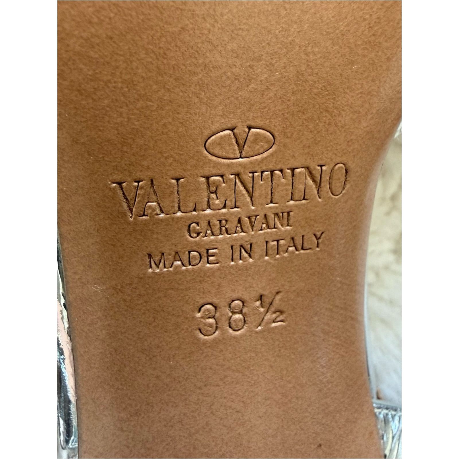 Valentino Valentino Garavani women gladiator heels shoes size 38,5 EU Size US 8.5 / IT 38.5 - 6 Thumbnail