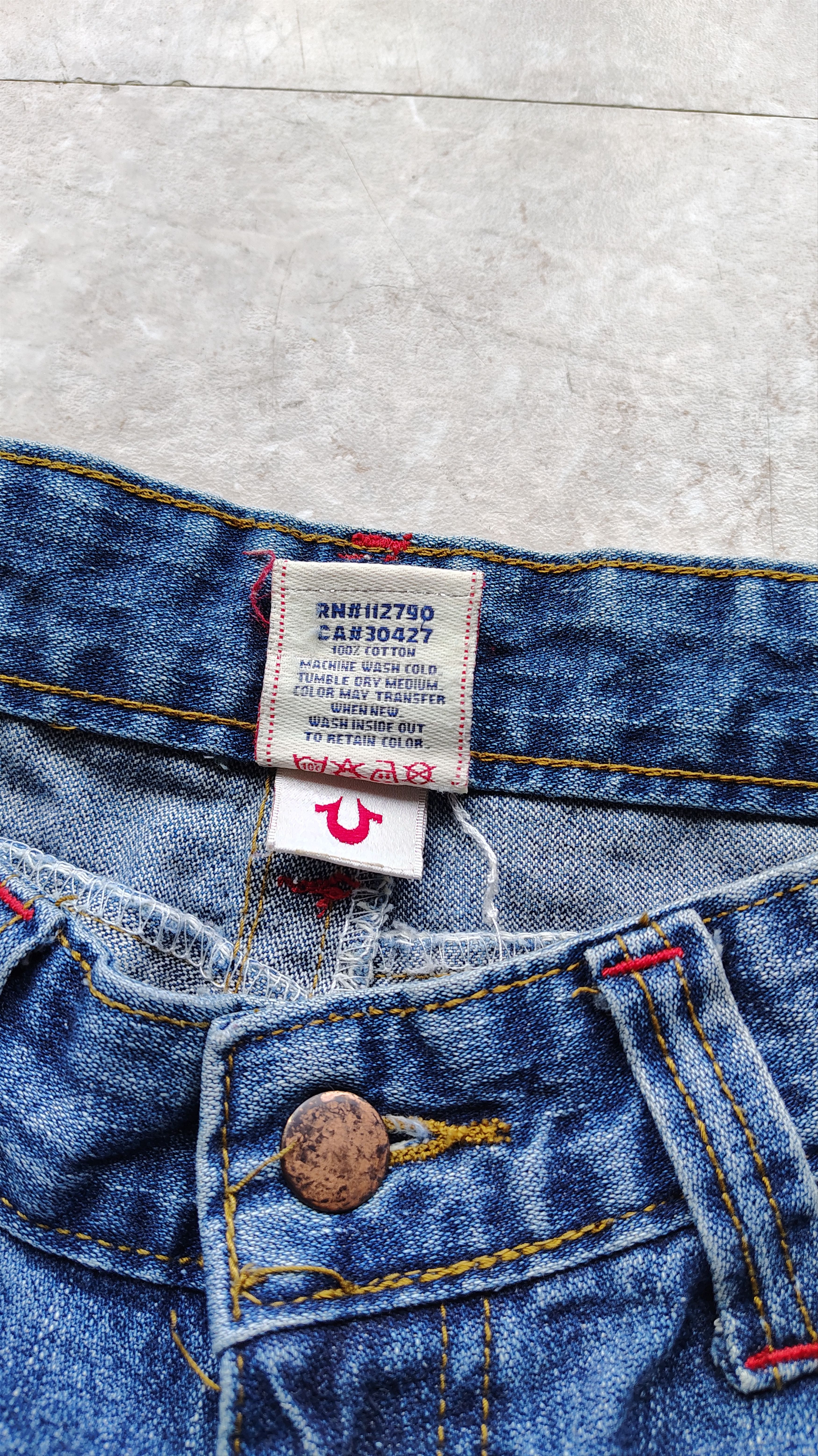 True Religion True Religion Bobby twist flared jeans Size 29" - 2 Thumbnail