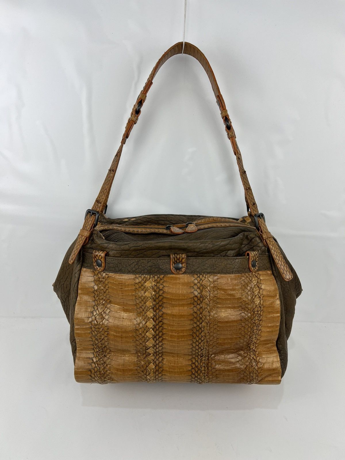 Bottega Veneta Bottega Veneta Fall 2011 Runway Python & Intrecciato Size ONE SIZE - 3 Thumbnail