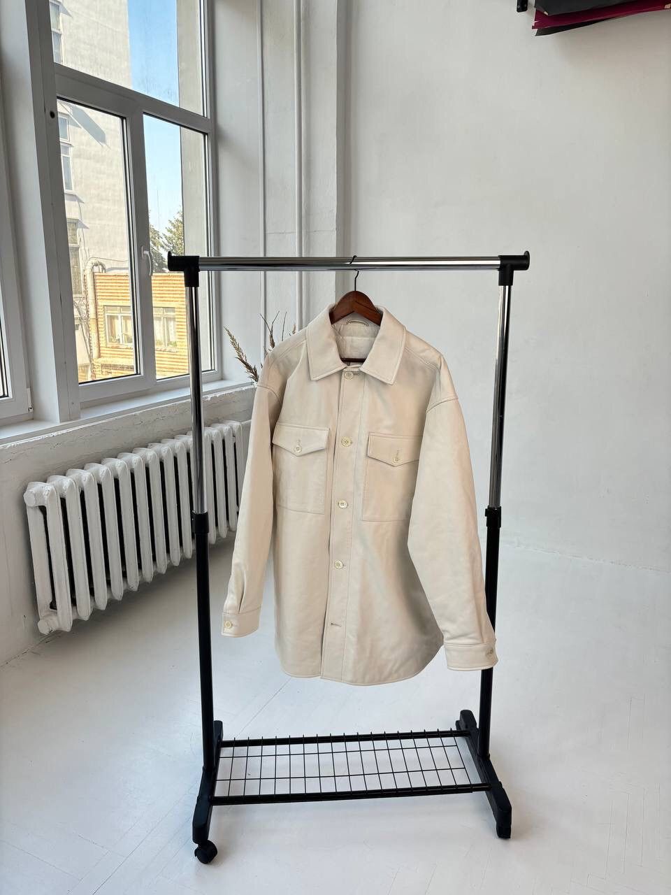 image of H&m x Maison Margiela Hm X Maison Margiela Jacket in White, Women's (Size Large)