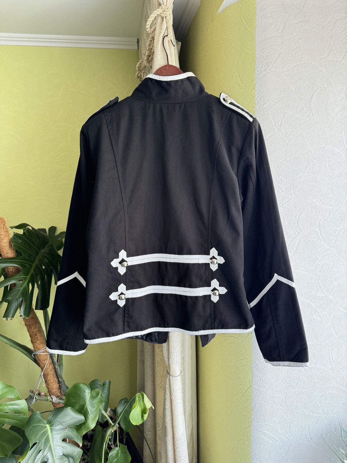 Hysteric Glamour 00s Napoleon Military Hussar Jacket PPFM Balmain Style Y2K Size US XL / EU 56 / 4 - 4 Thumbnail
