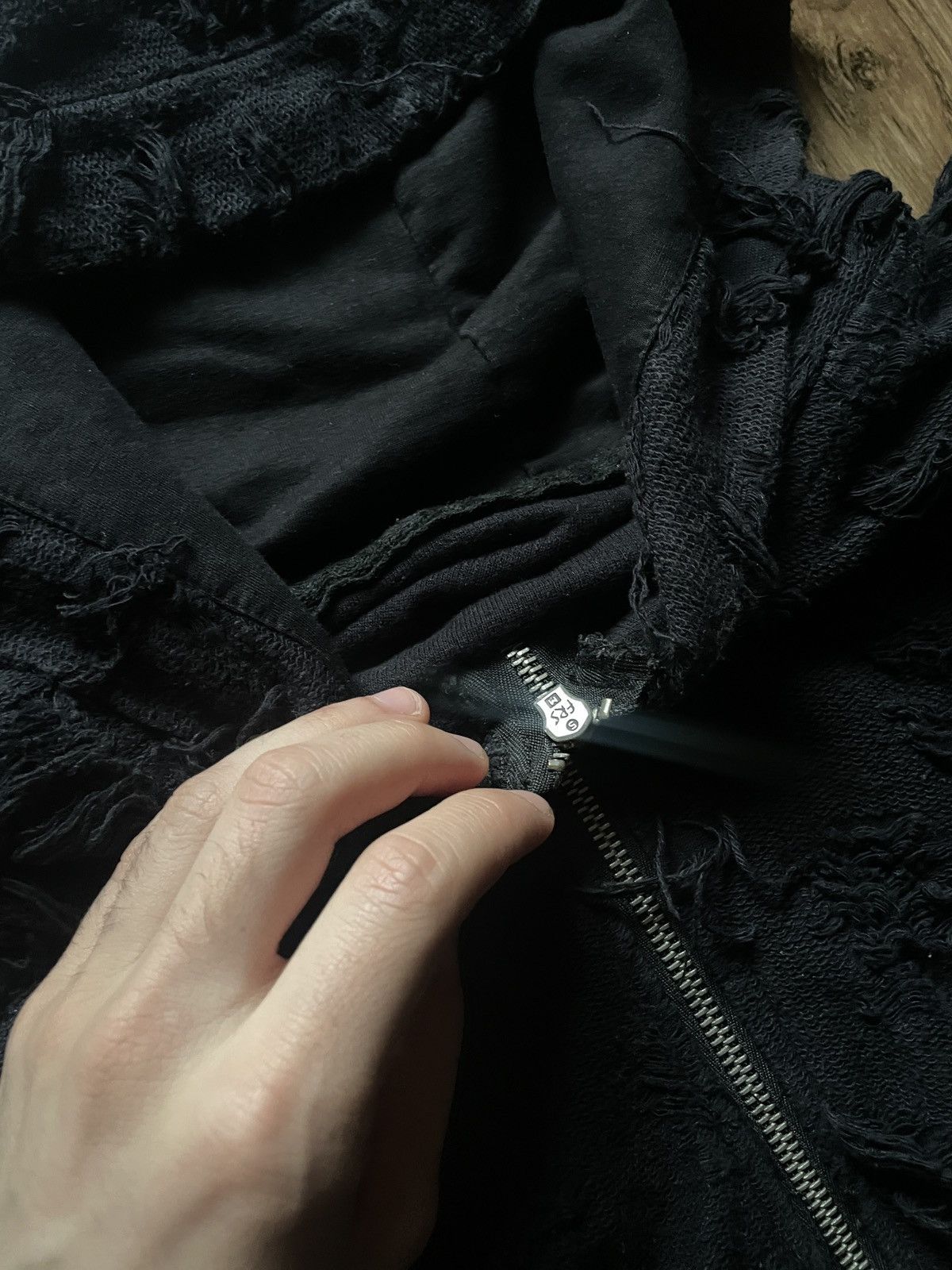 20471120 00s Japan Full Zip Hoodie Avantgarde Style Rick Owens Y2K Size US M / EU 48-50 / 2 - 4 Thumbnail