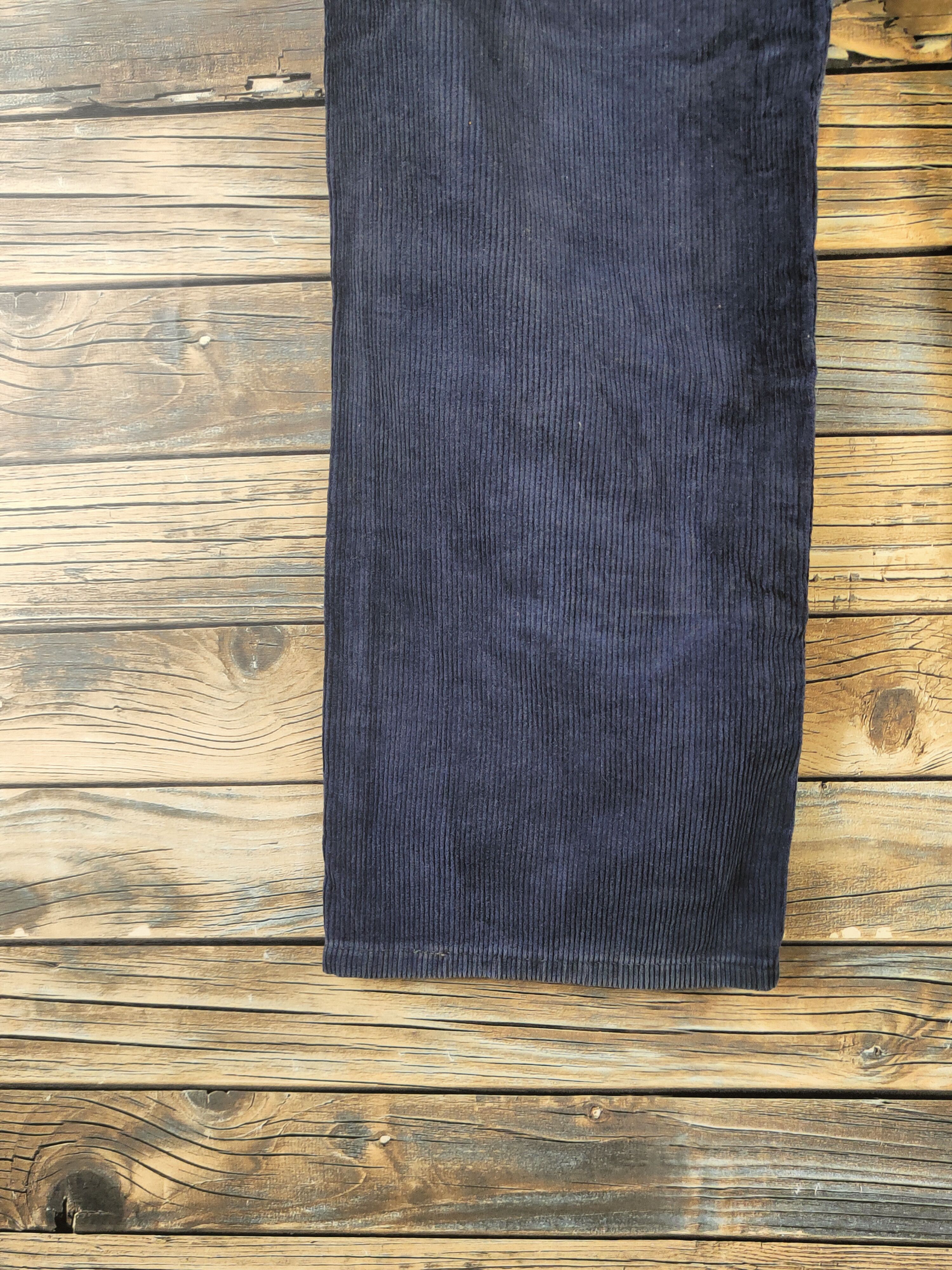 Lee DL Lee Navy Vintage Corduroy cargo Pants #46-342 Size US 28 / EU 44 - 9 Thumbnail