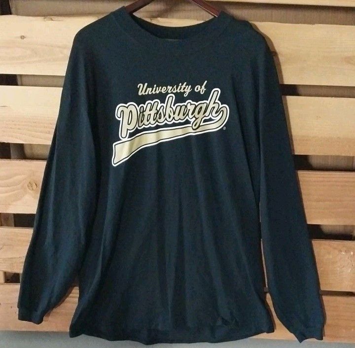Jerzees University Of Pittsburgh School T Shirt Size XL Size US XL / EU 56 / 4 - 1 Thumbnail